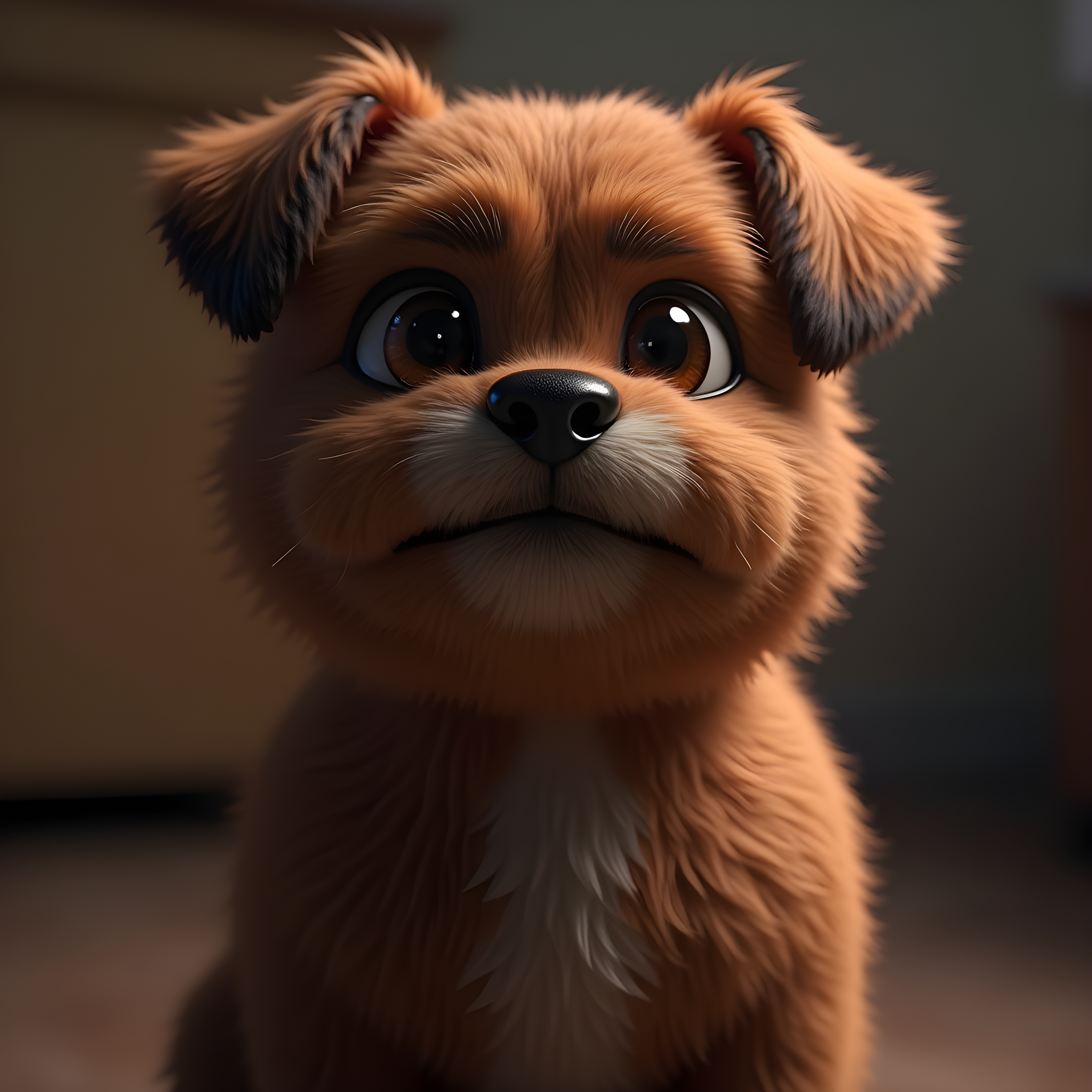 Scottish Fold — 3D Render (Motivational)
