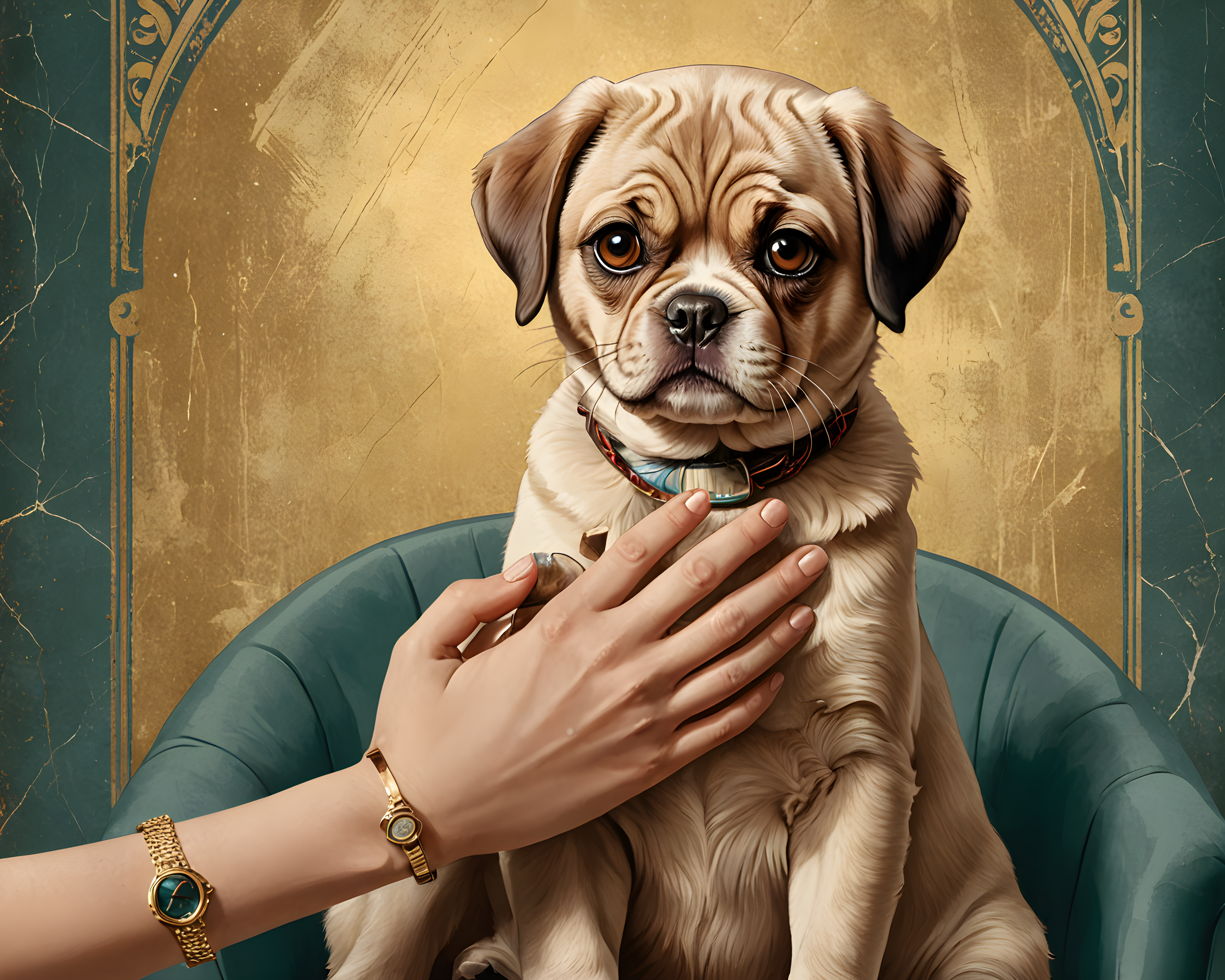 Scottish Fold — Vintage Poster (Luxury)