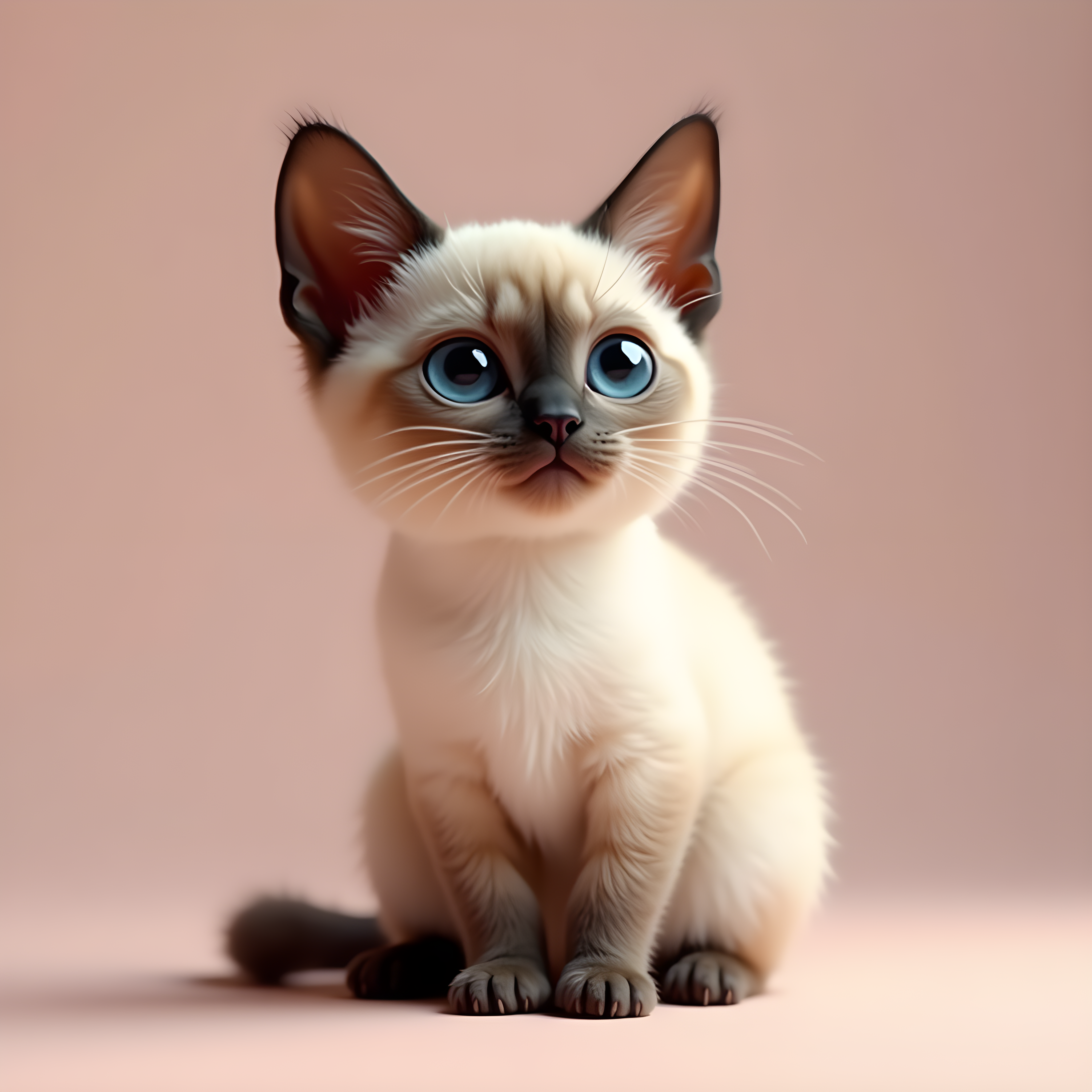 Siamese — Hyper-Realistic (Cute)