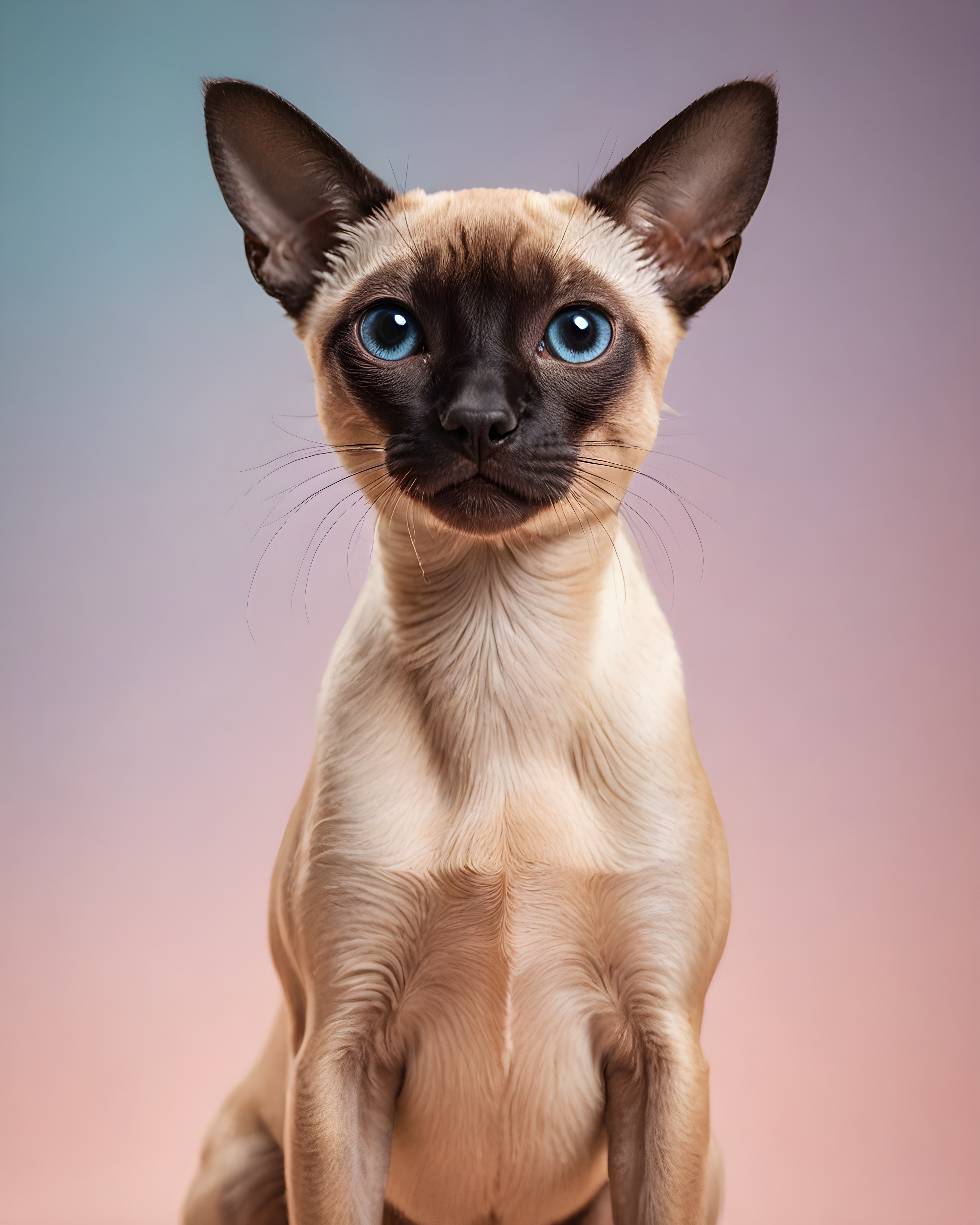 Siamese — Modern Aesthetic (Motivational)