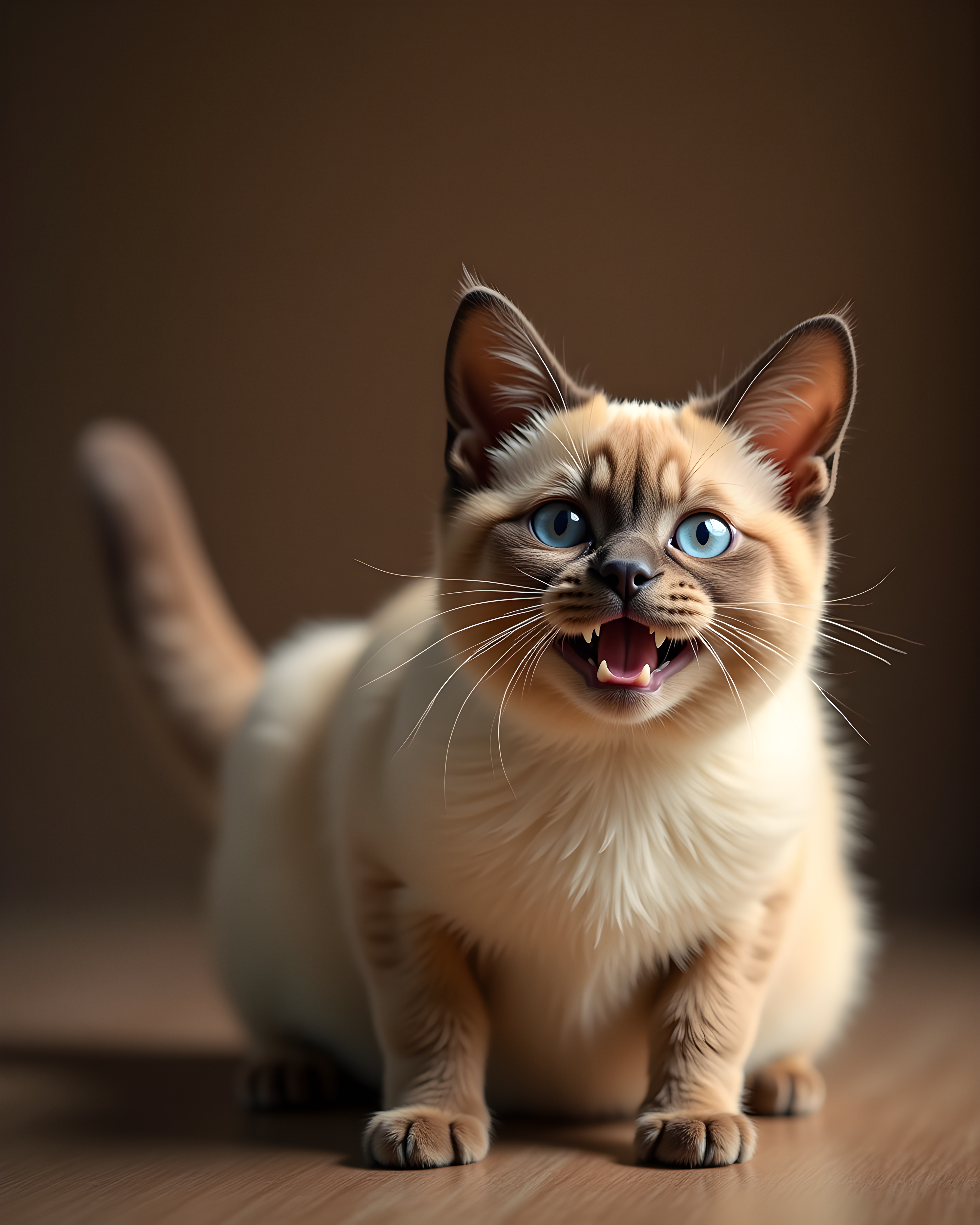 Siamese — Realistic (Happy)