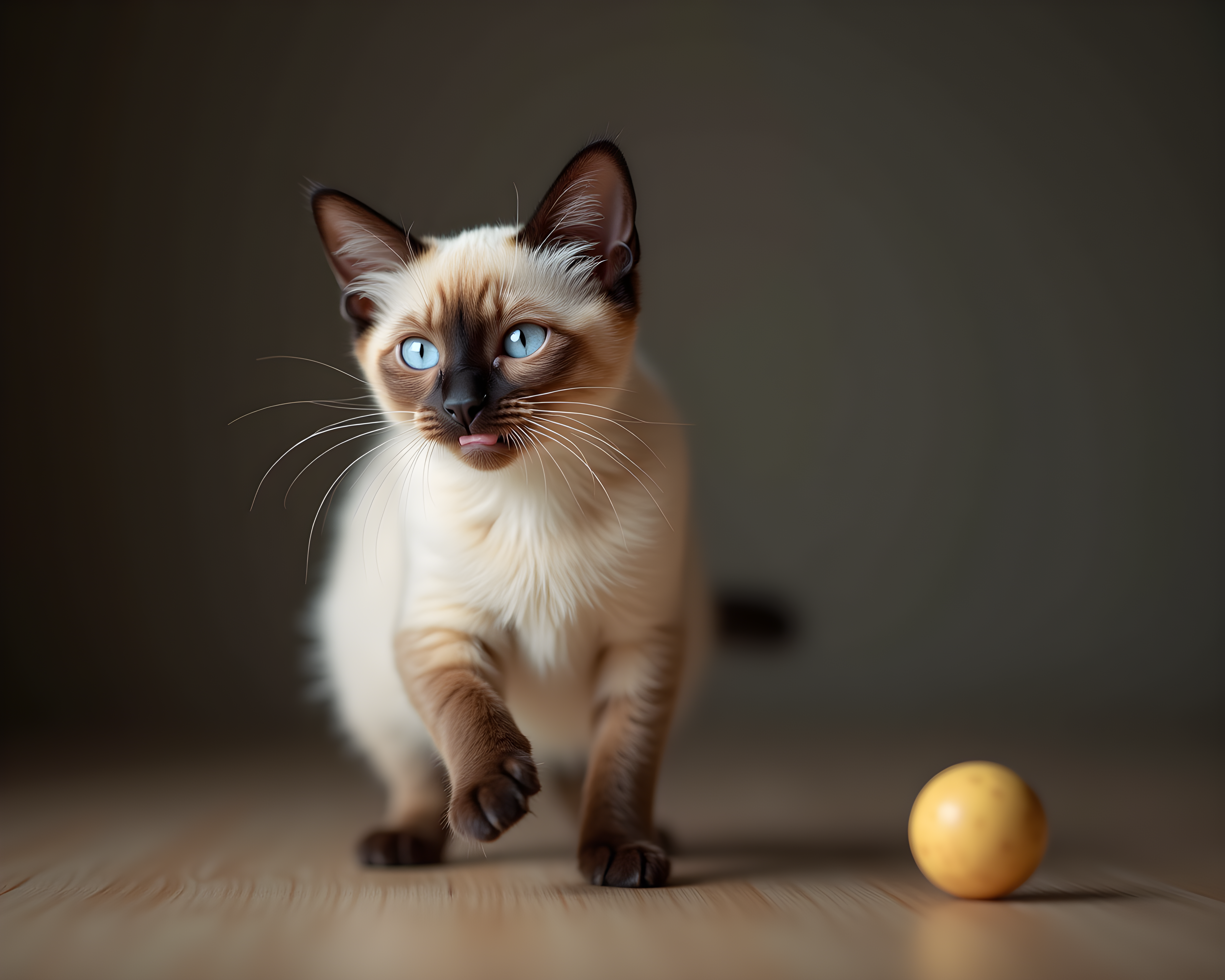 Siamese — Realistic (Playful)