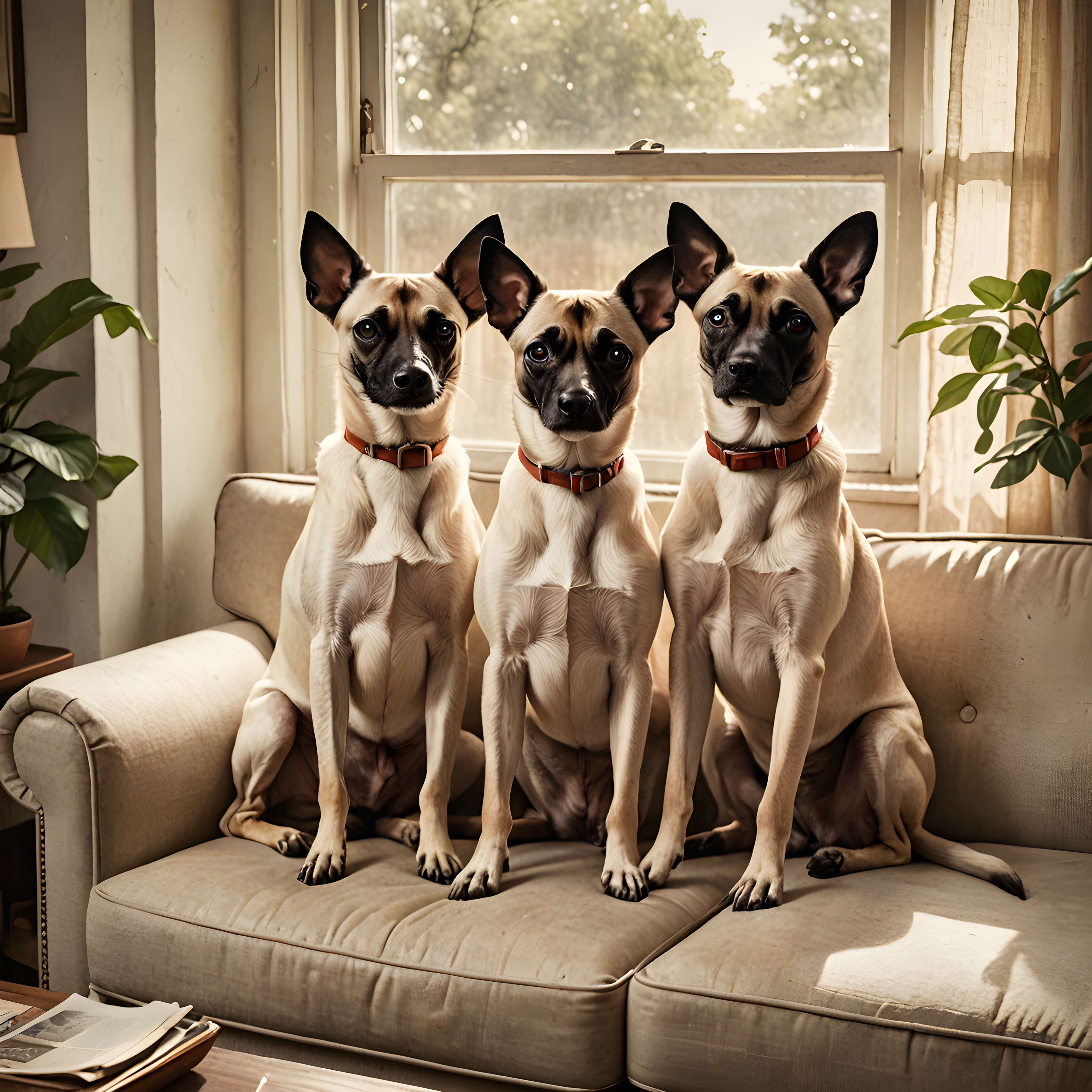 Siamese — Vintage Poster (Lifestyle)