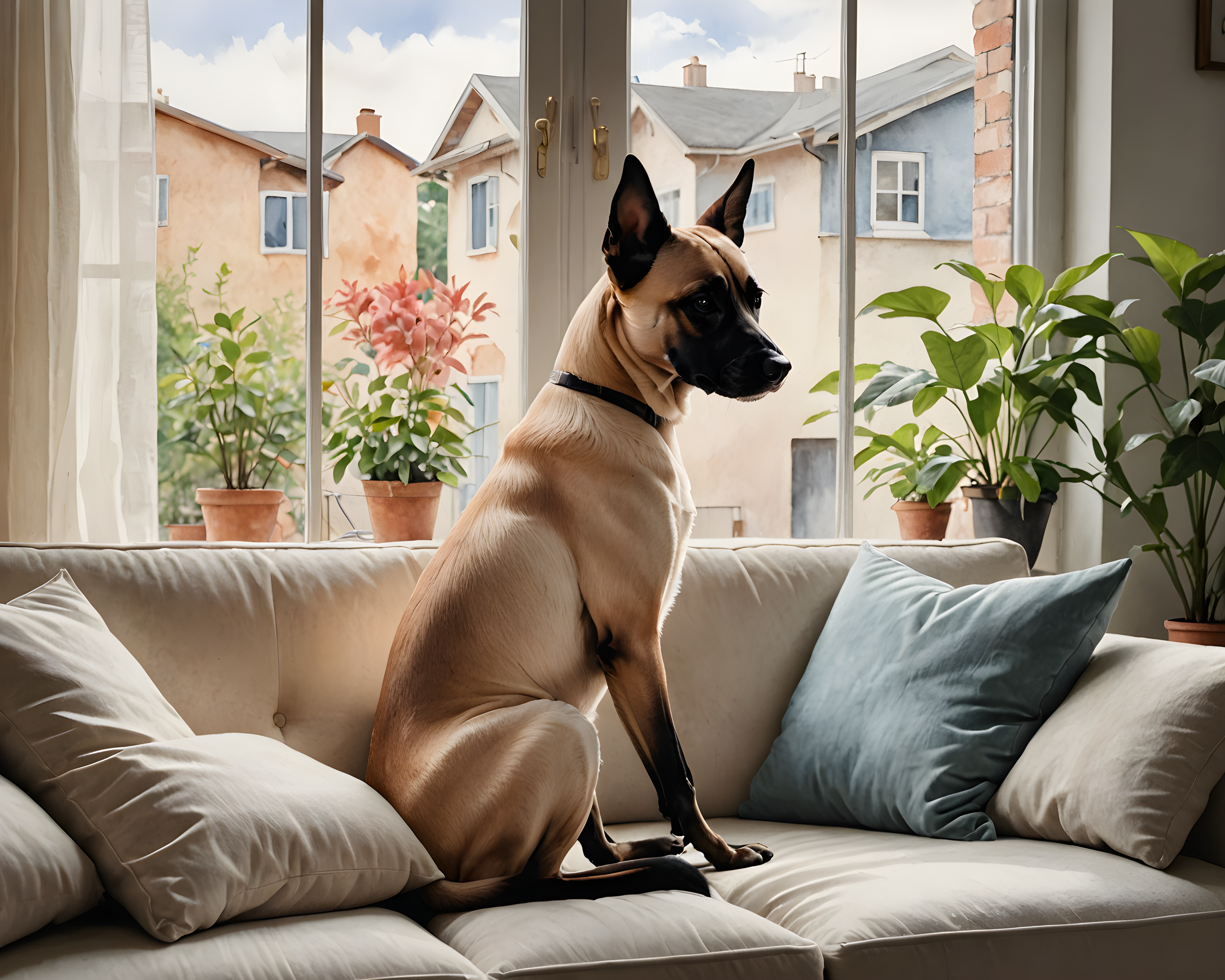 Siamese — Watercolor (Lifestyle)
