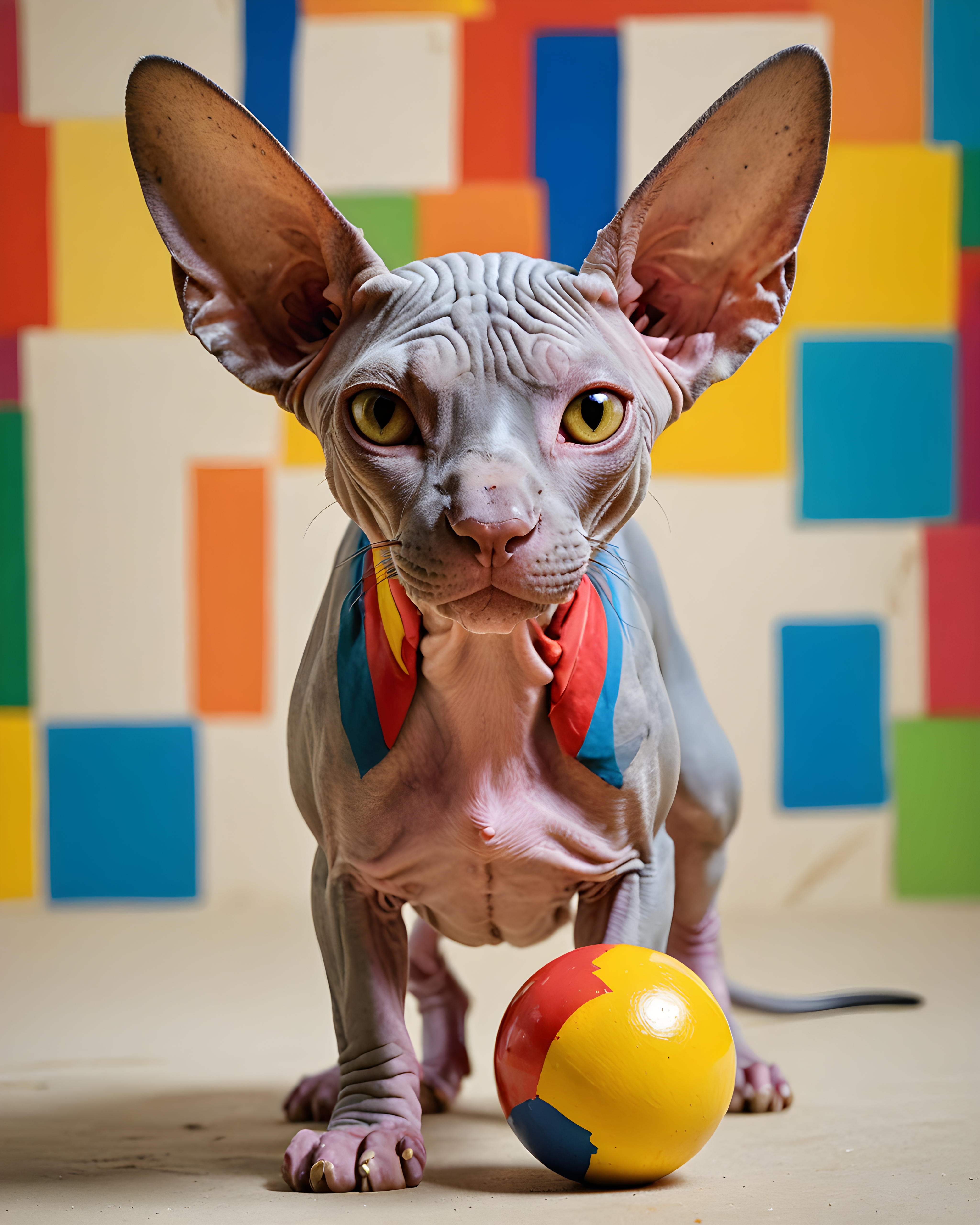 Sphynx — Abstract (Playful)