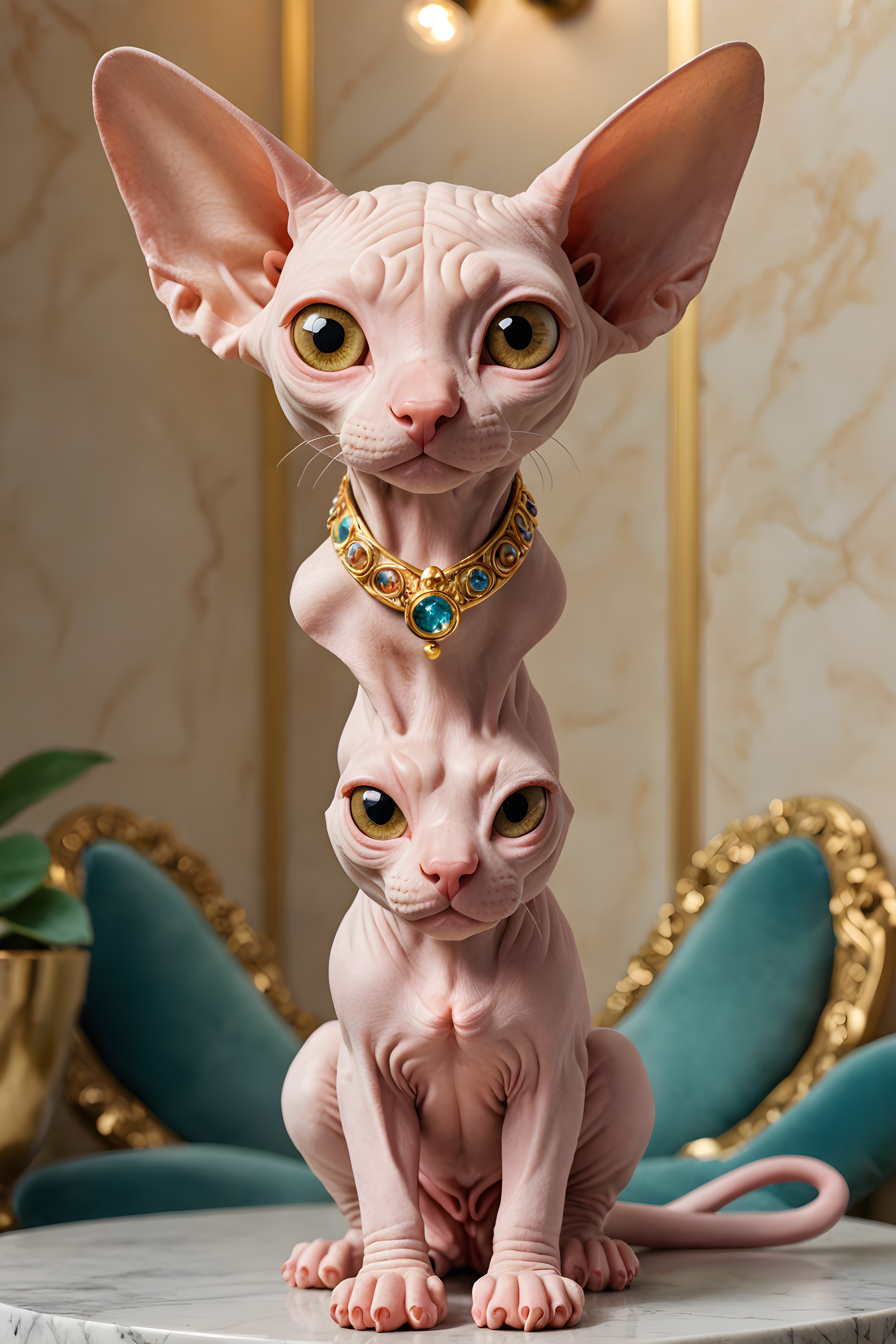 Sphynx — Cartoon / Kawaii (Luxury)