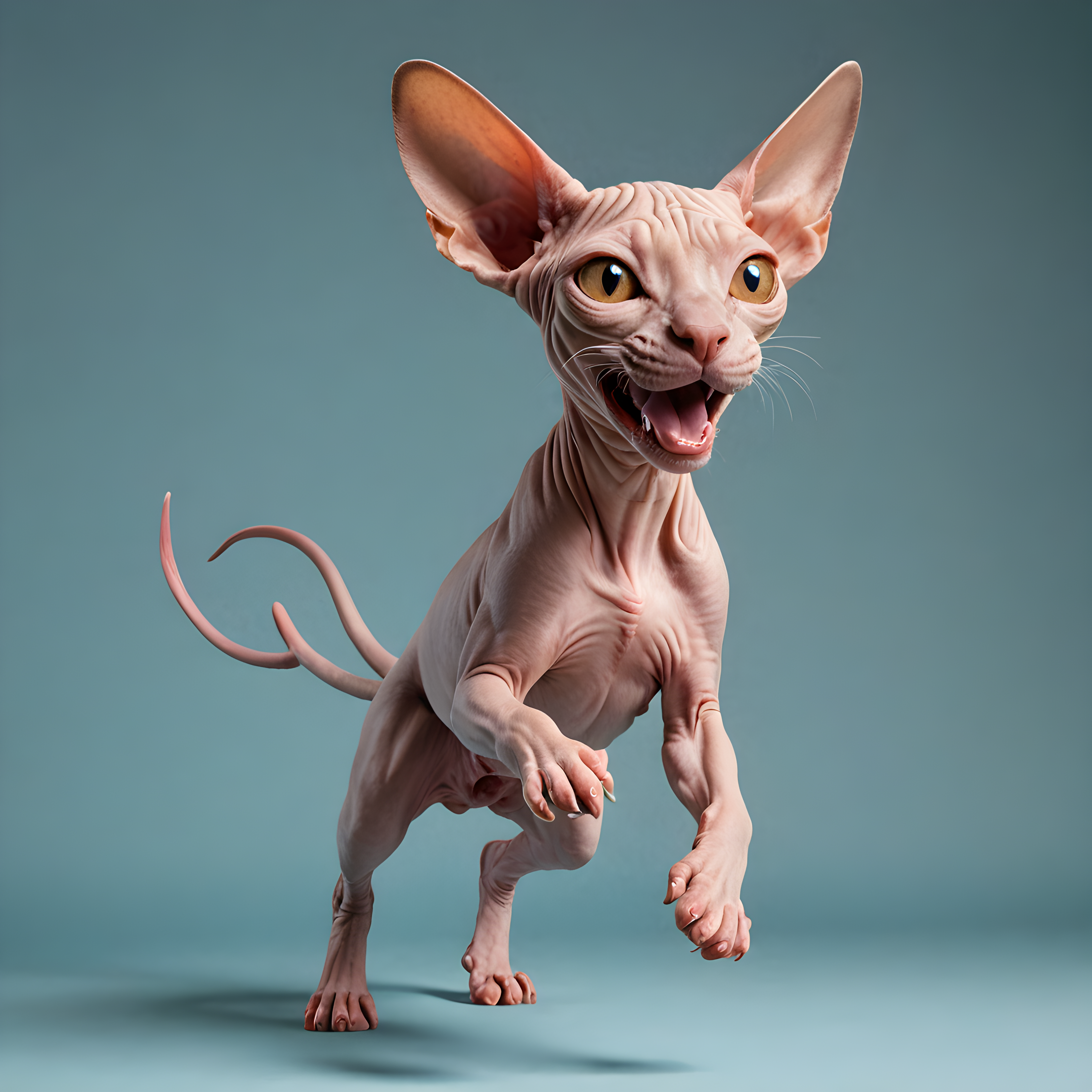 Sphynx — Funny (Playful)