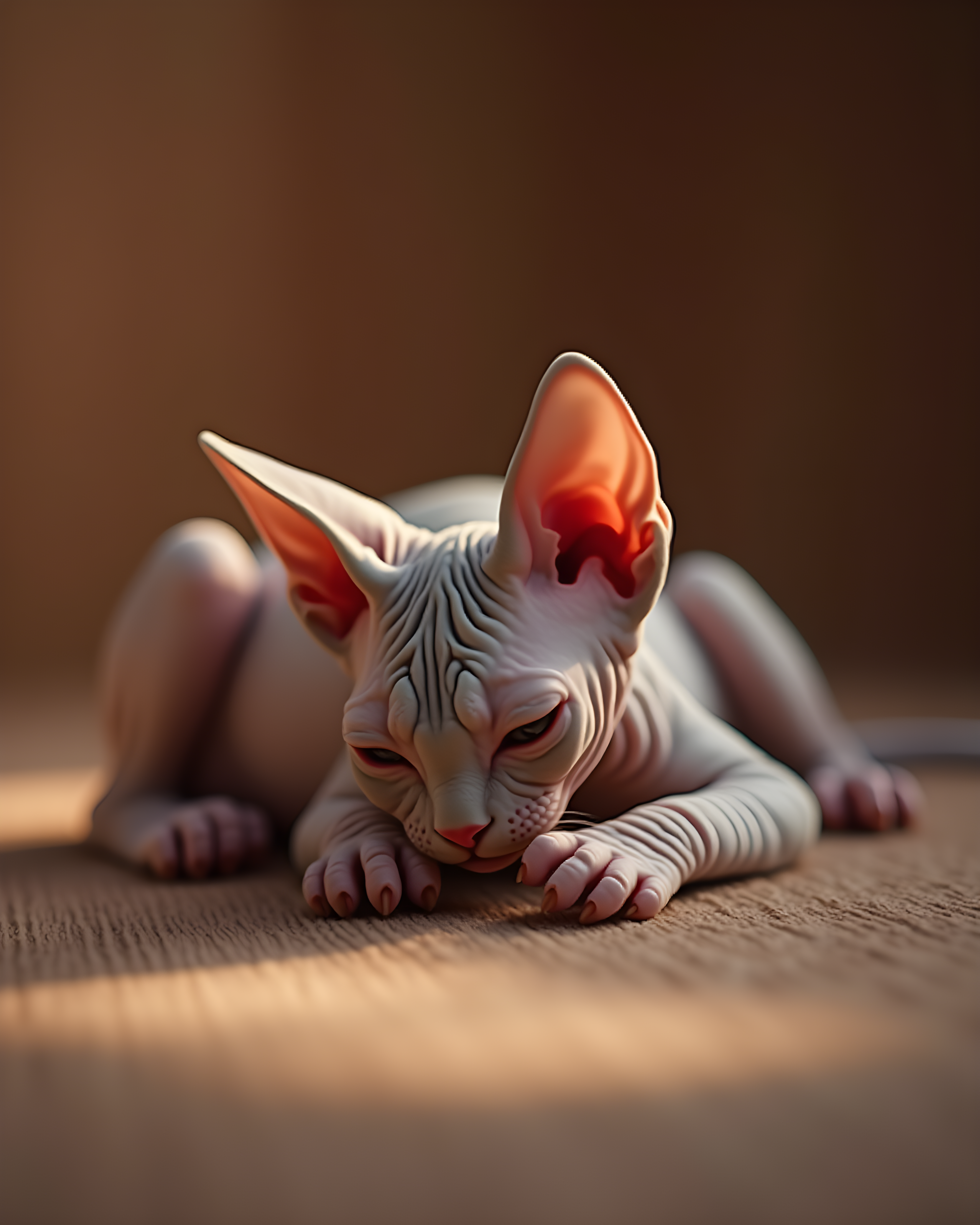 Sphynx — Hyper-Realistic (Romantic)