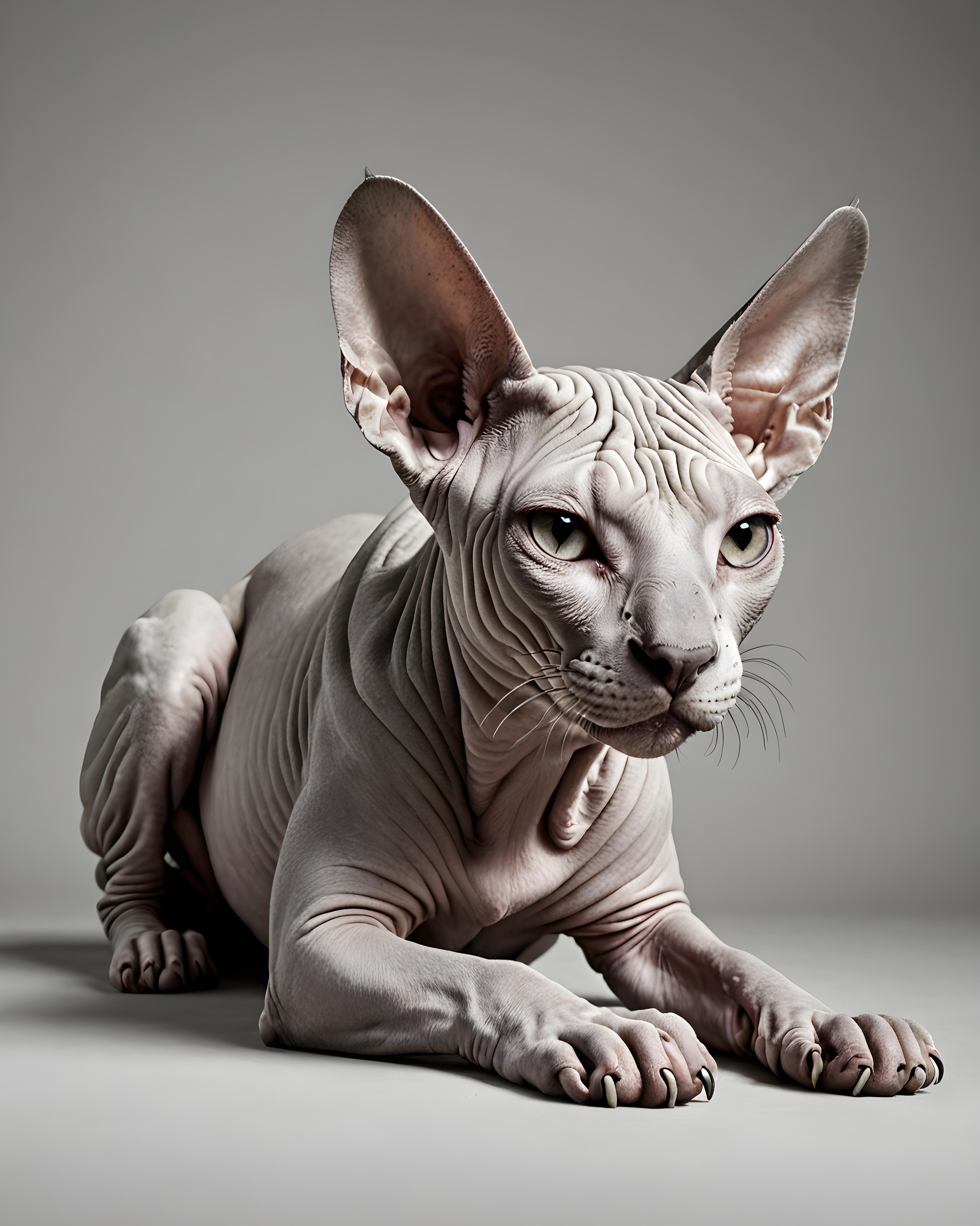 Sphynx — Line Art (Motivational)
