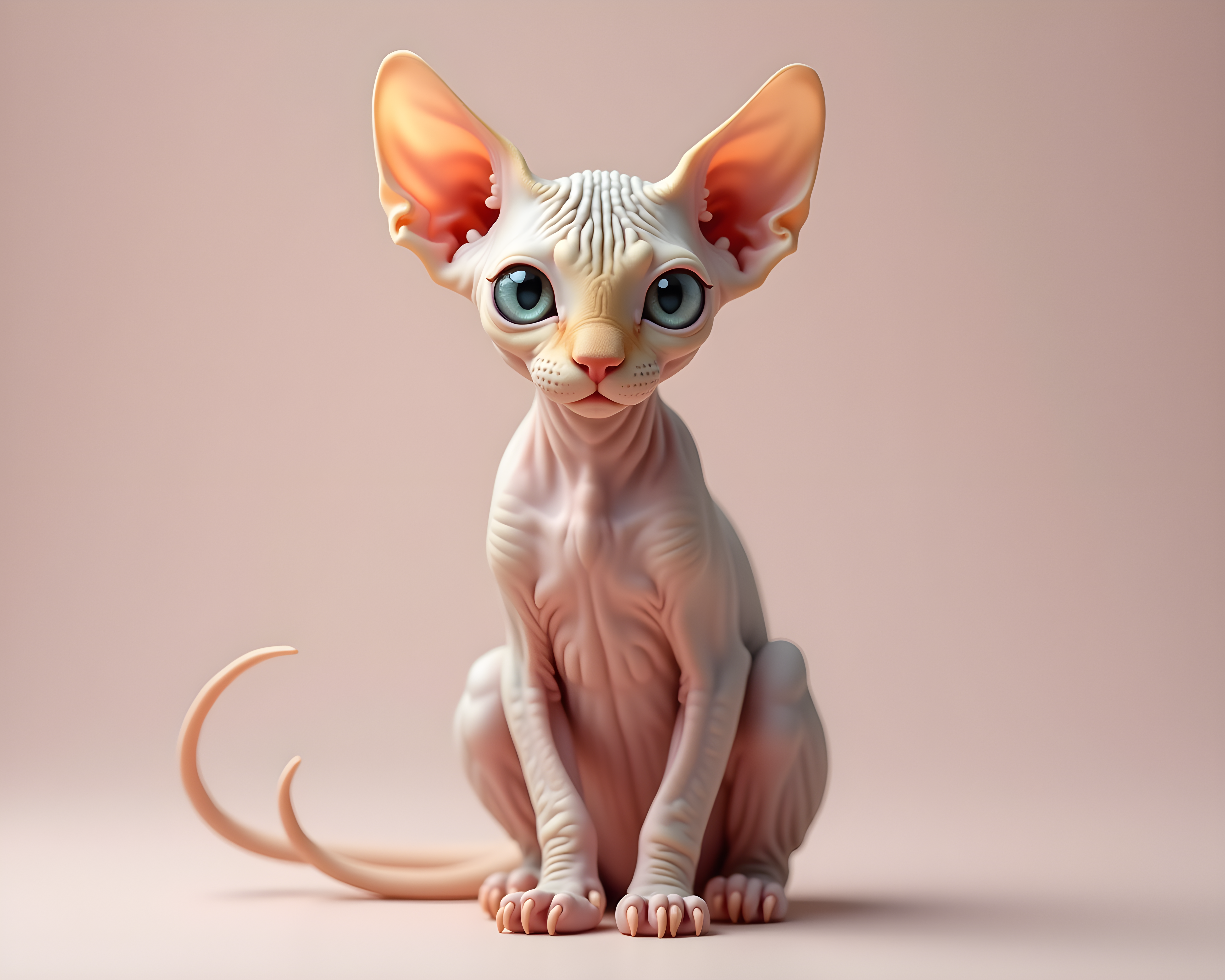 Sphynx — Realistic (Cute)