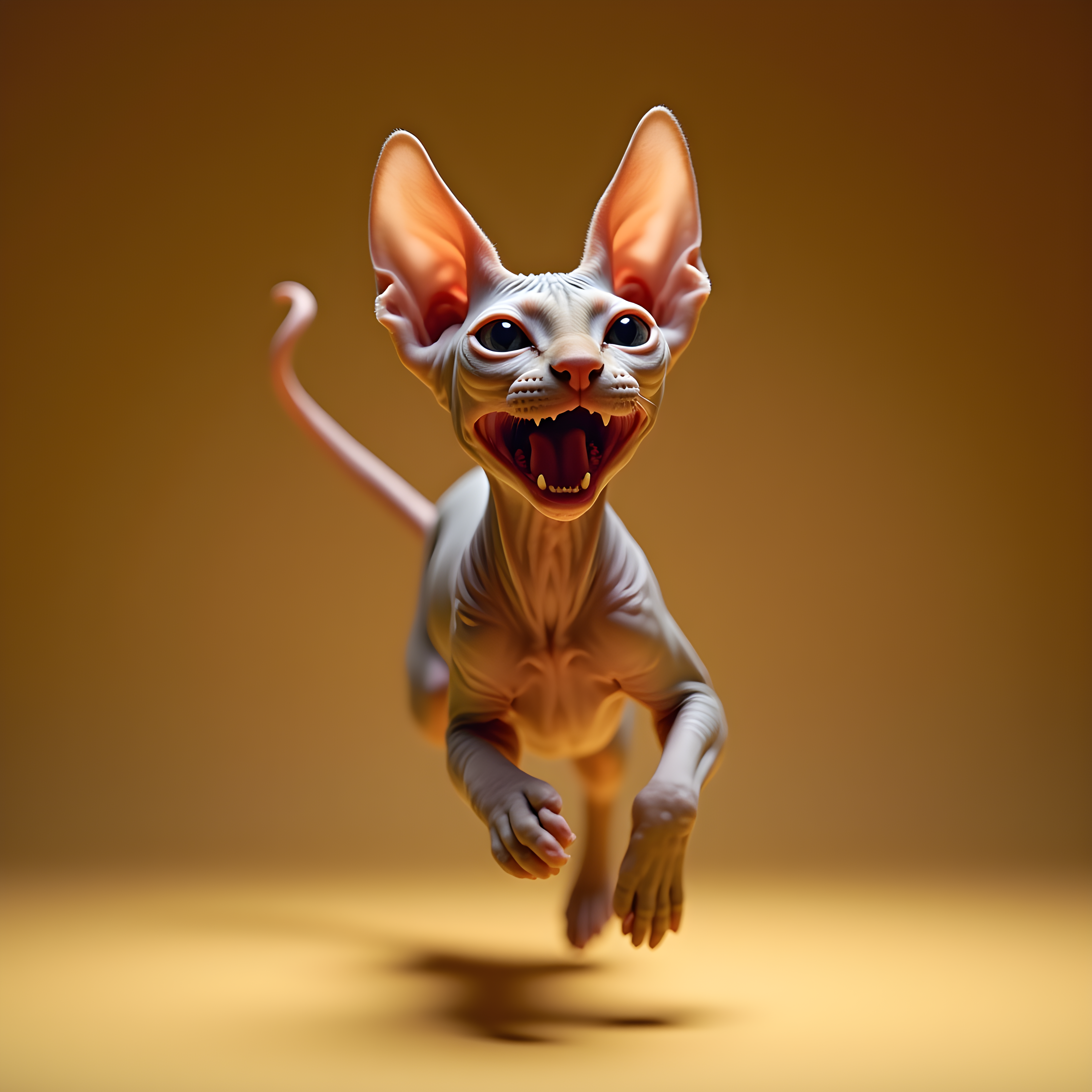 Sphynx — Realistic (Happy)