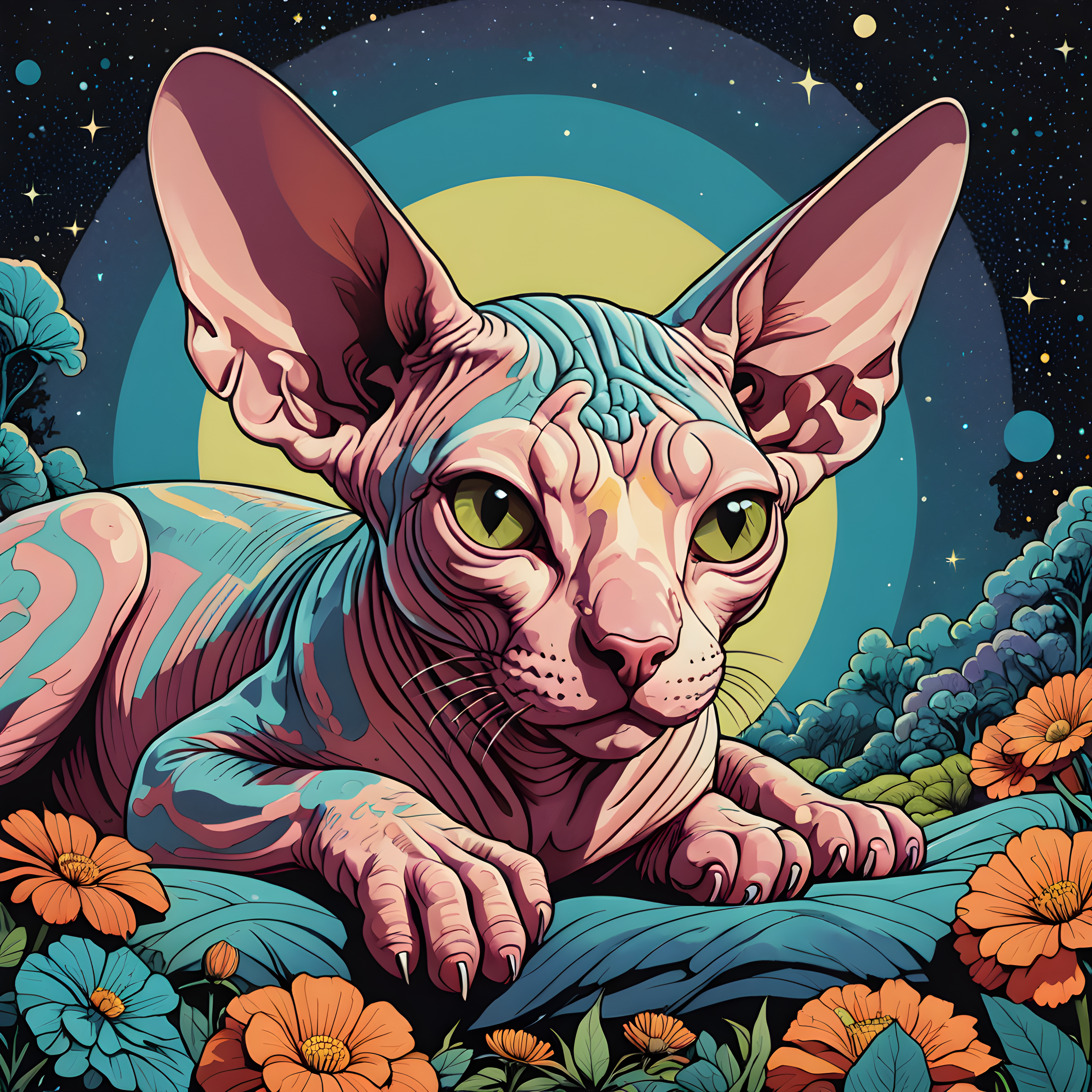 Sphynx — Retro (Fantasy)