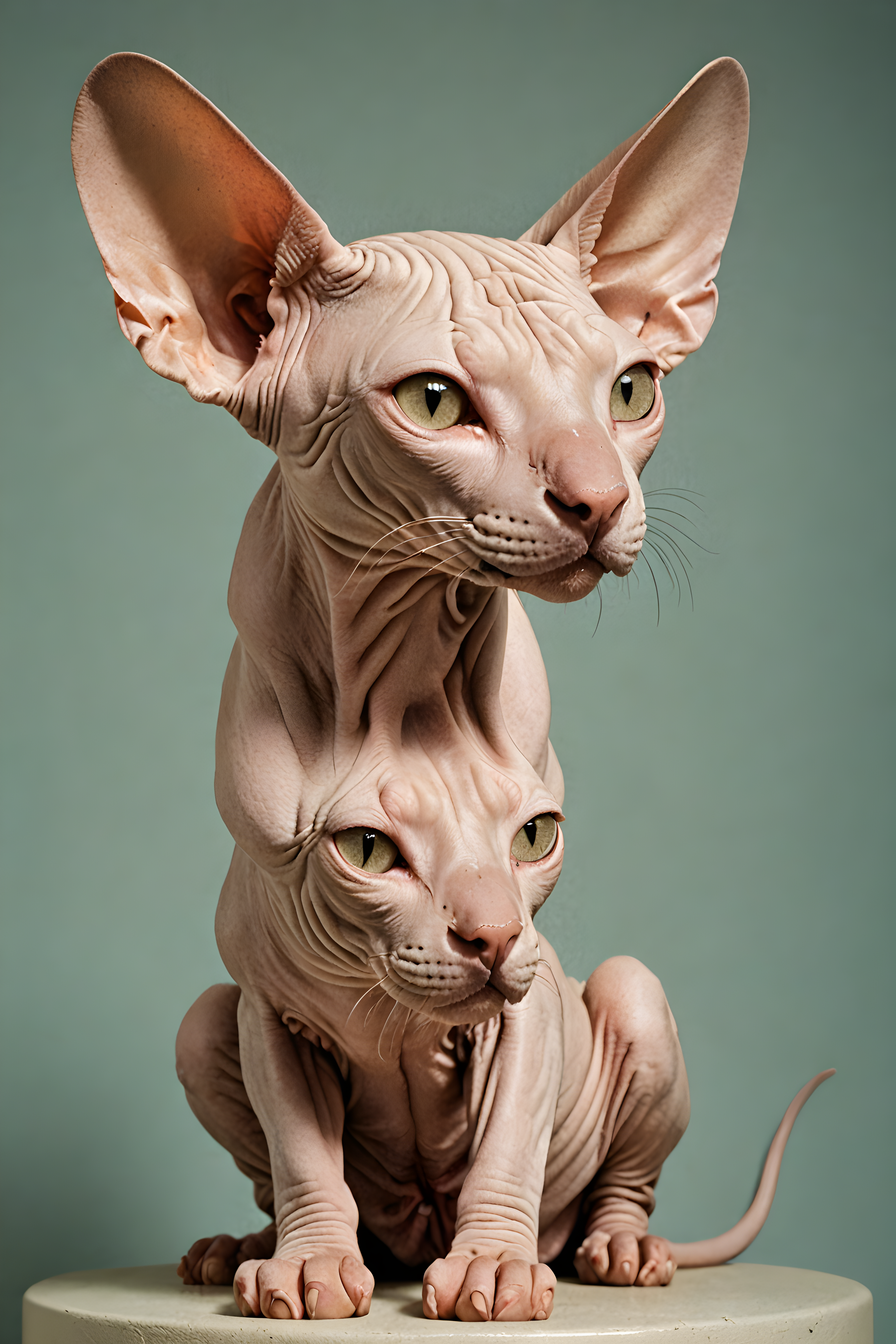 Sphynx — Retro (Sleepy)