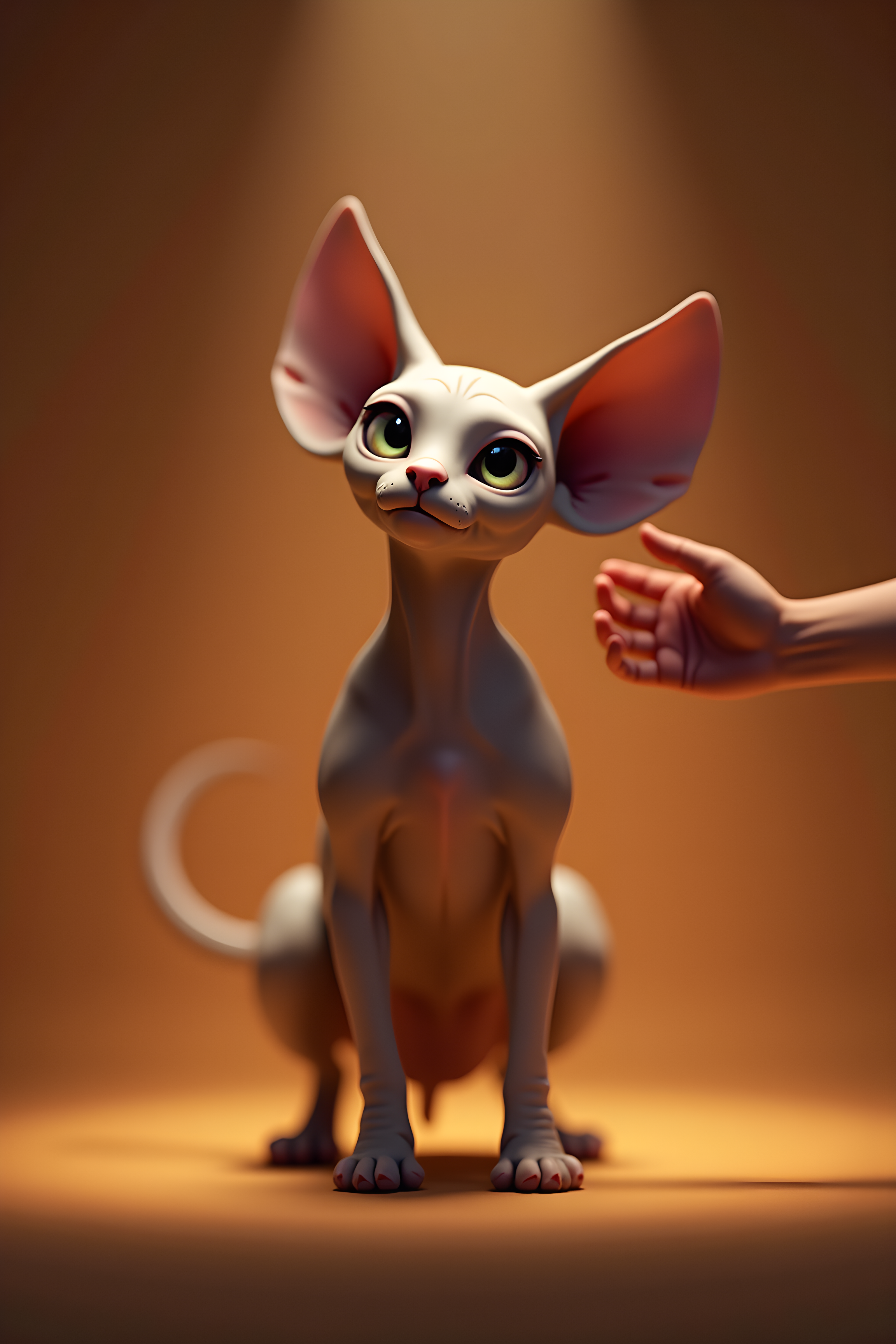Sphynx — 3D Render (Motivational)