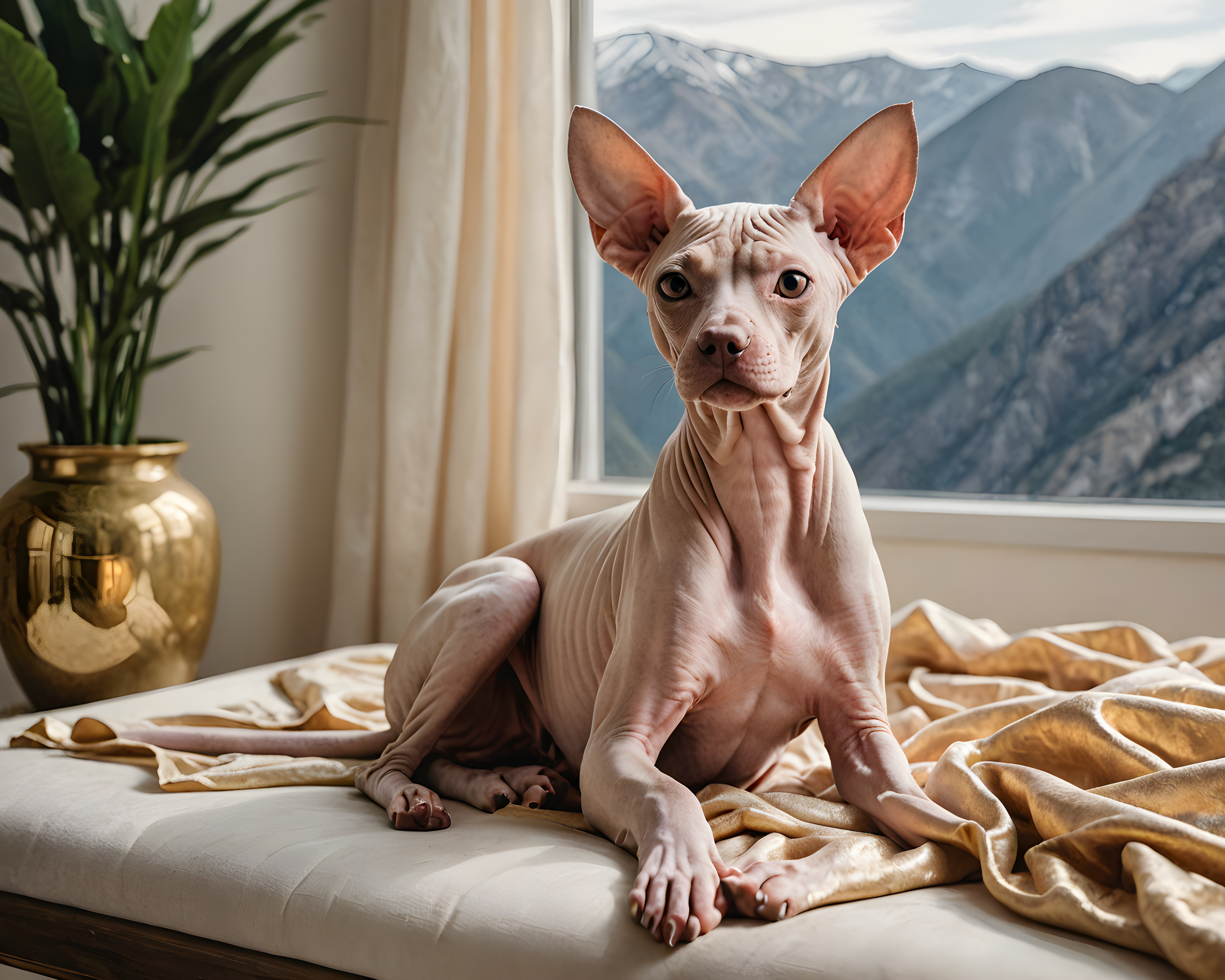 Sphynx — Watercolor (Luxury)