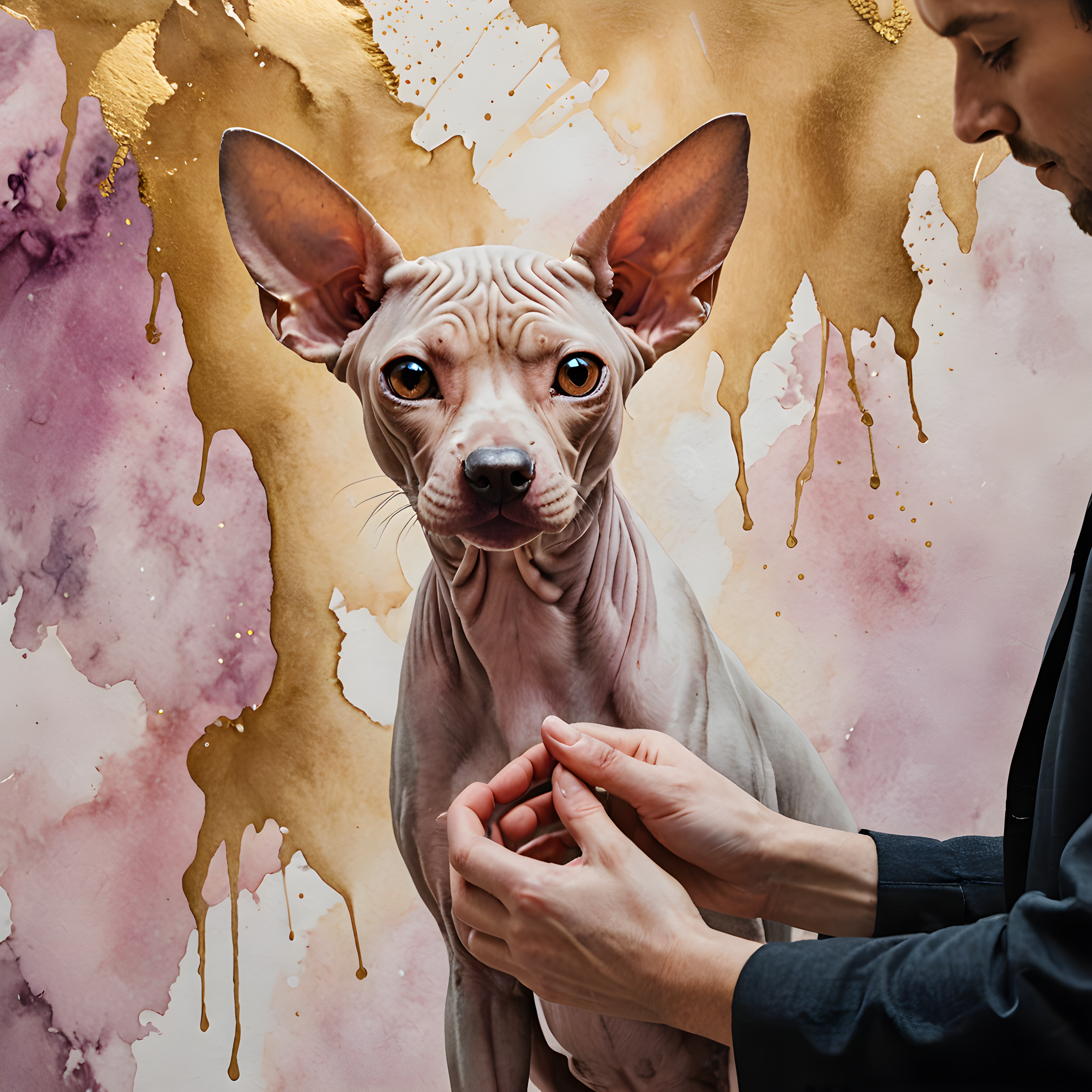 Sphynx — Watercolor (Luxury)