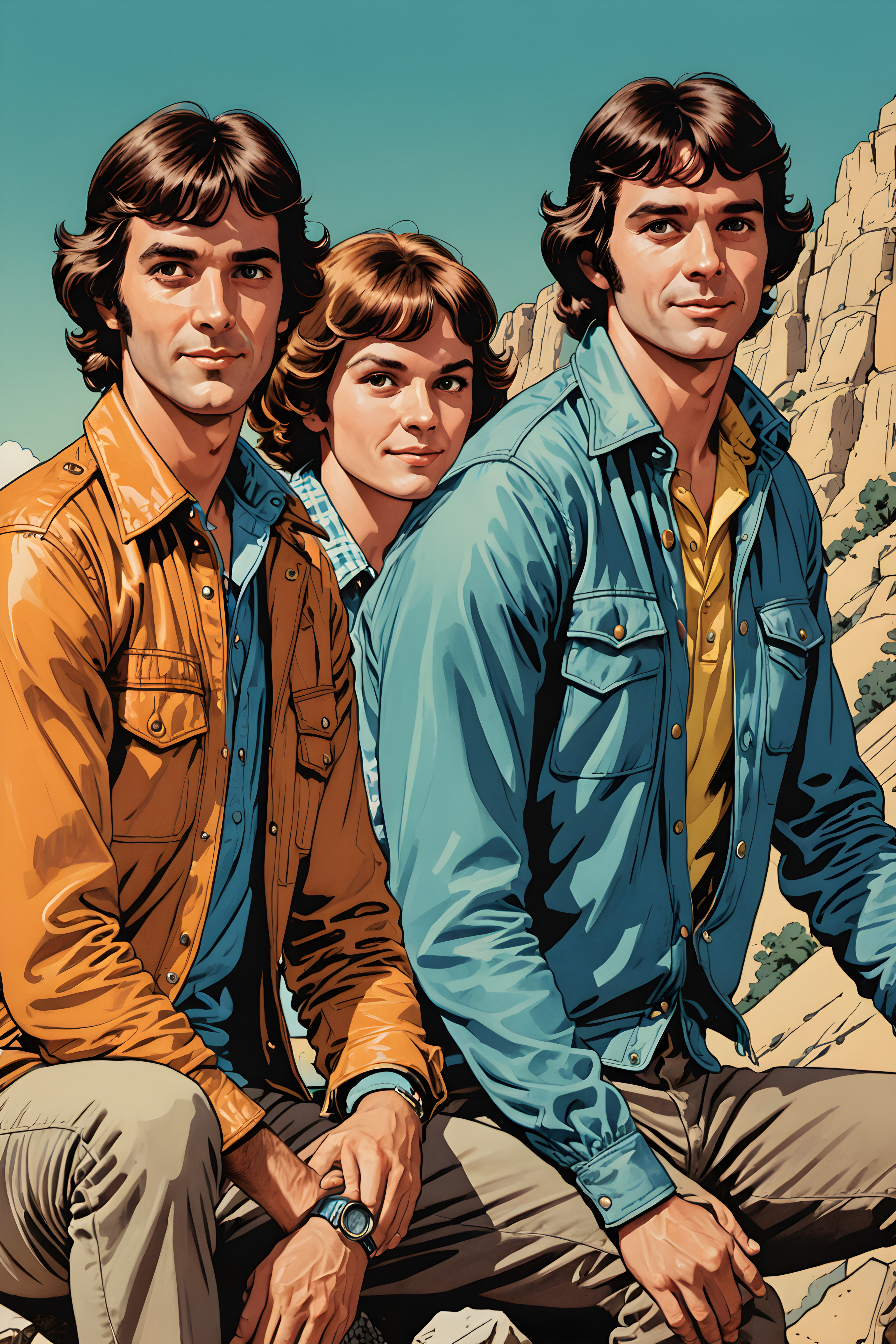 Adventure Buddies — Retro (Energetic)