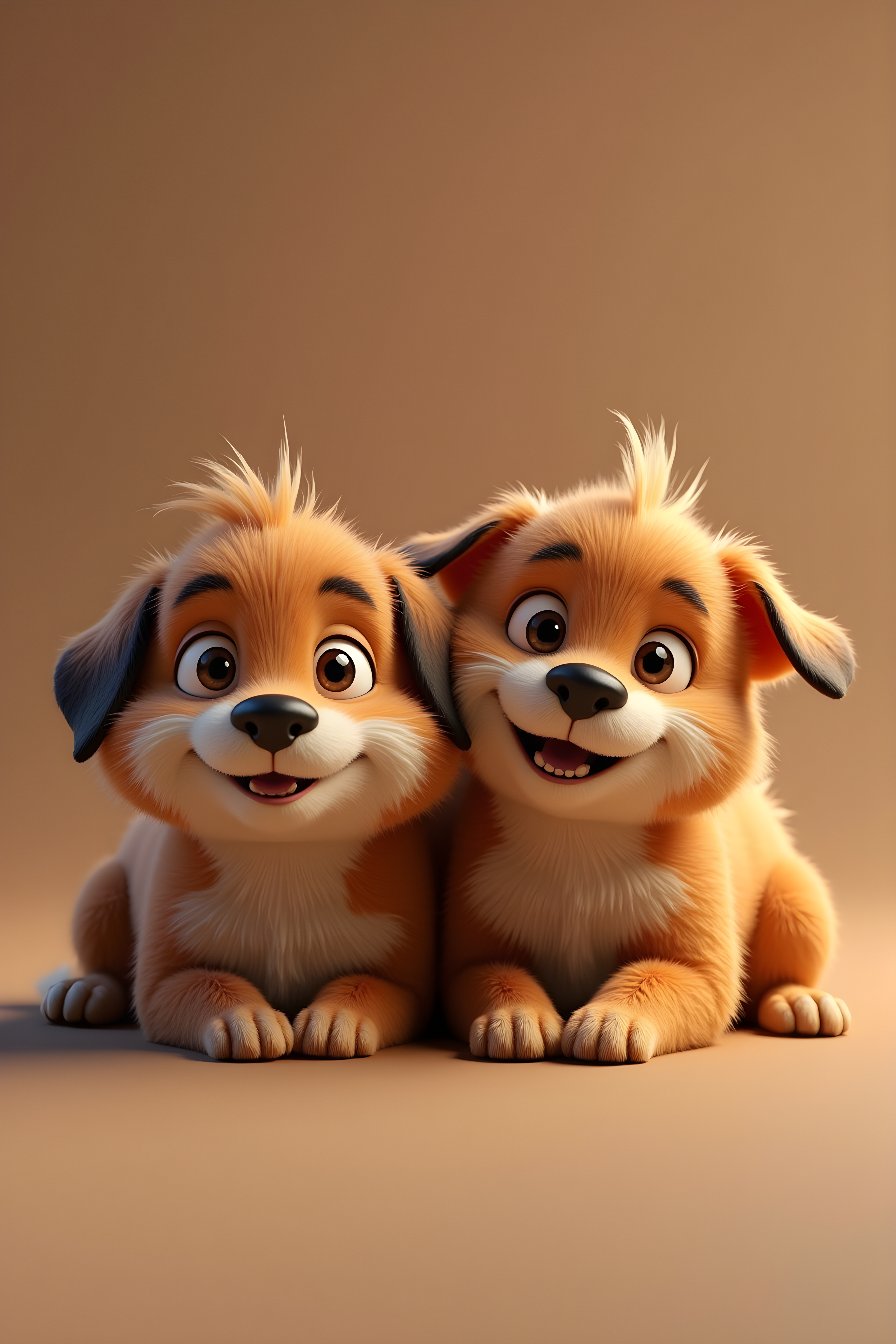 Adventure Buddies — 3D Render (Funny)