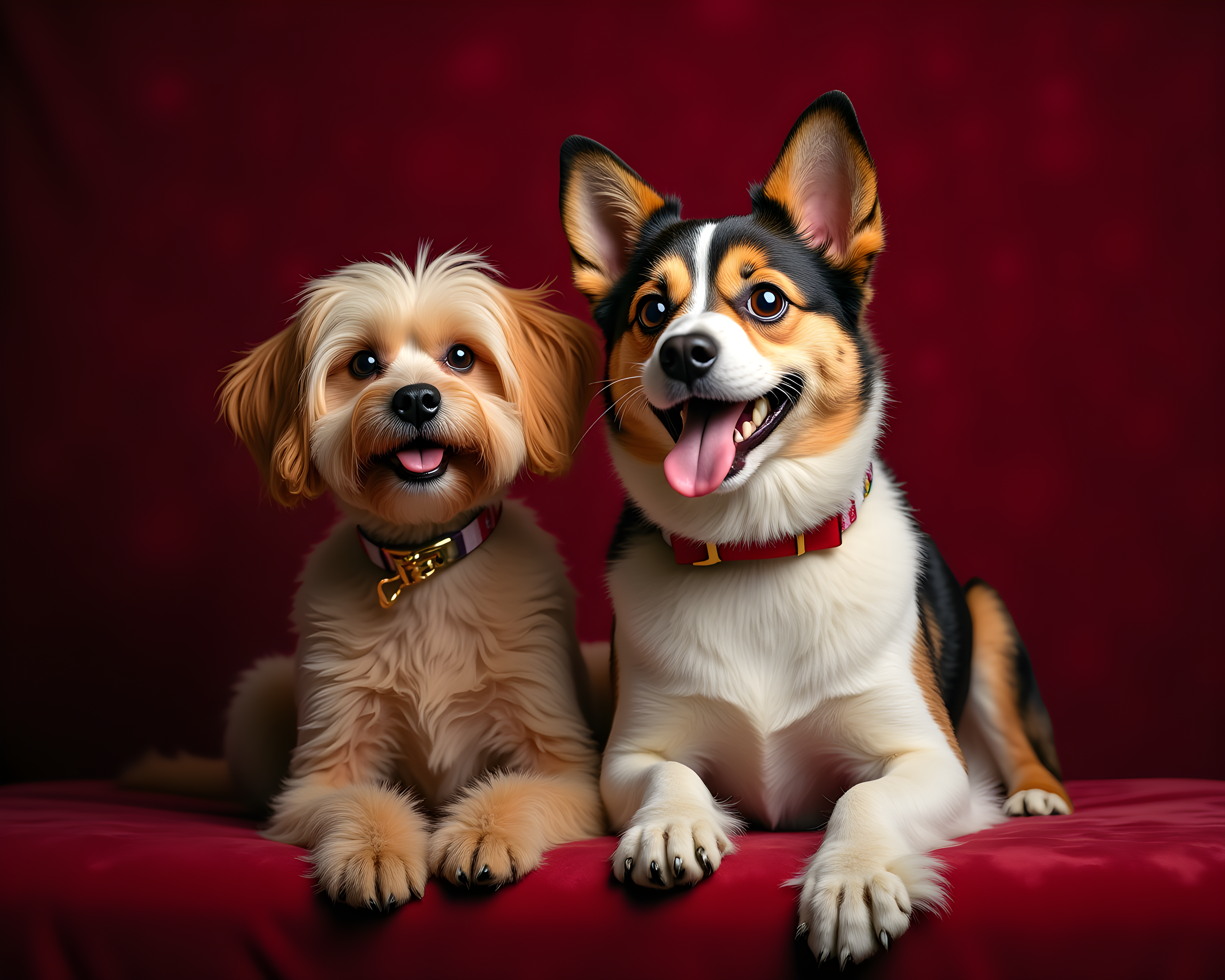 Cat And Dog Pair — Luxury (Funny)