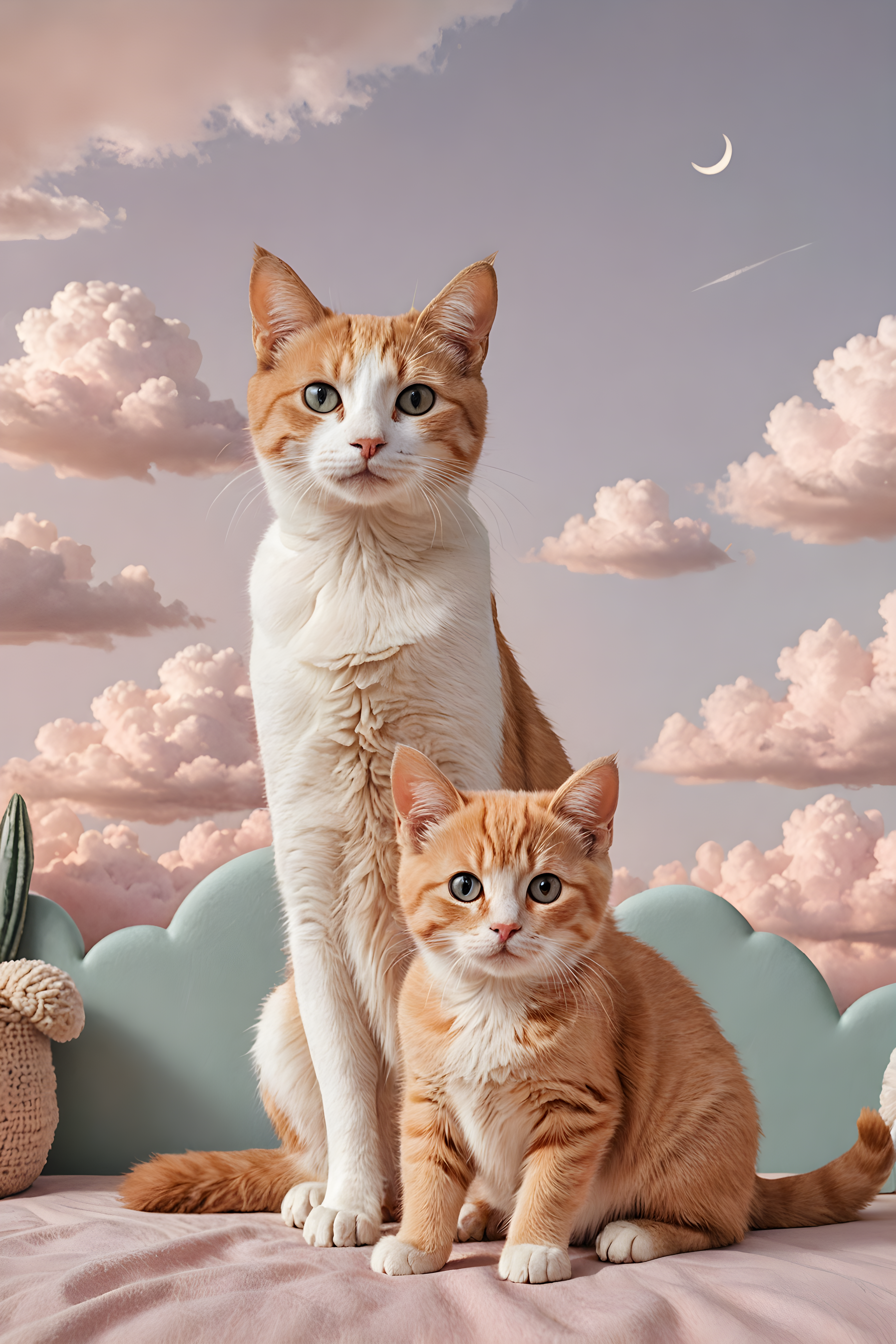 Cat And Dog Pair — Nursery (Aesthetic)