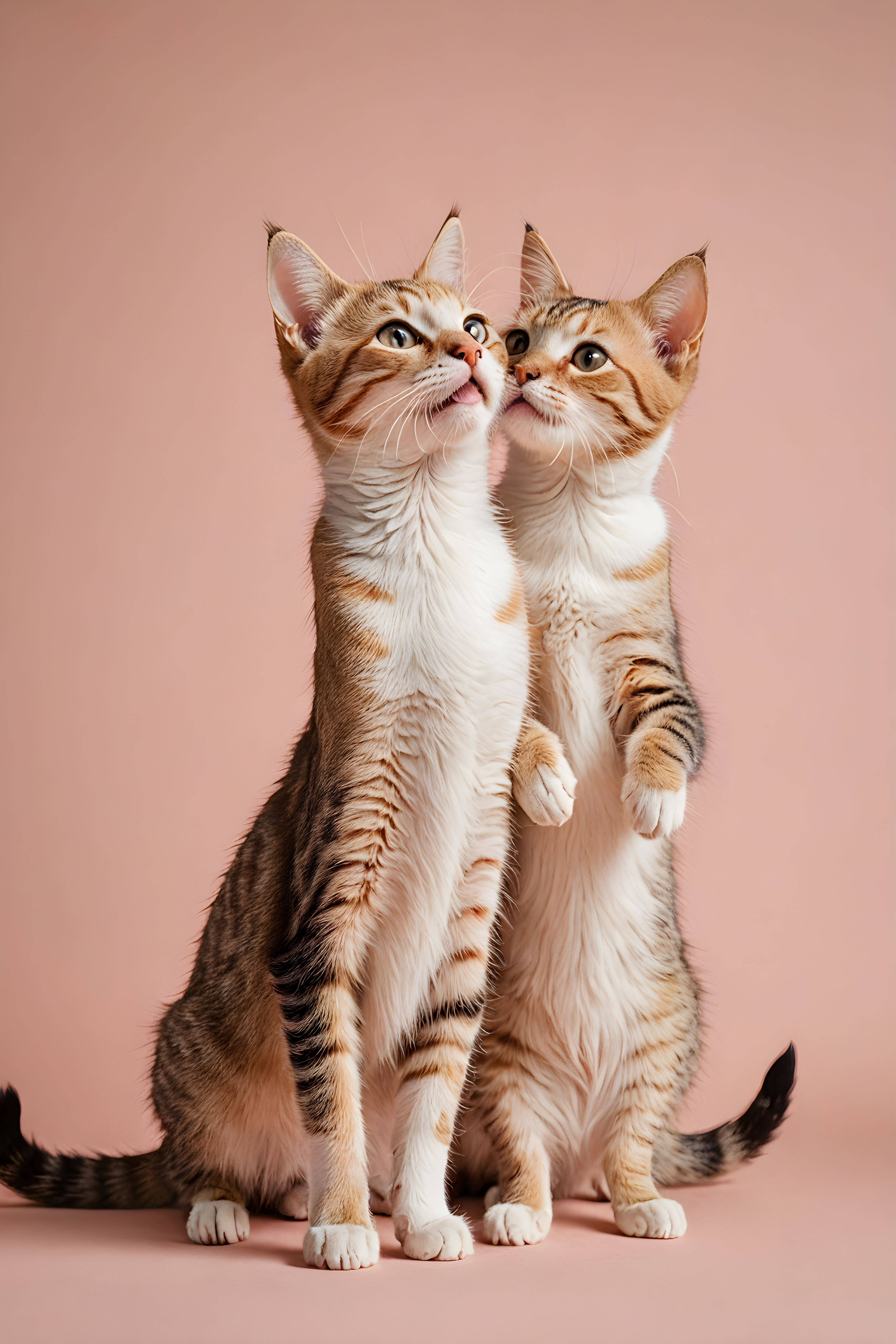 Kitten Couple — Modern Aesthetic (Happy)
