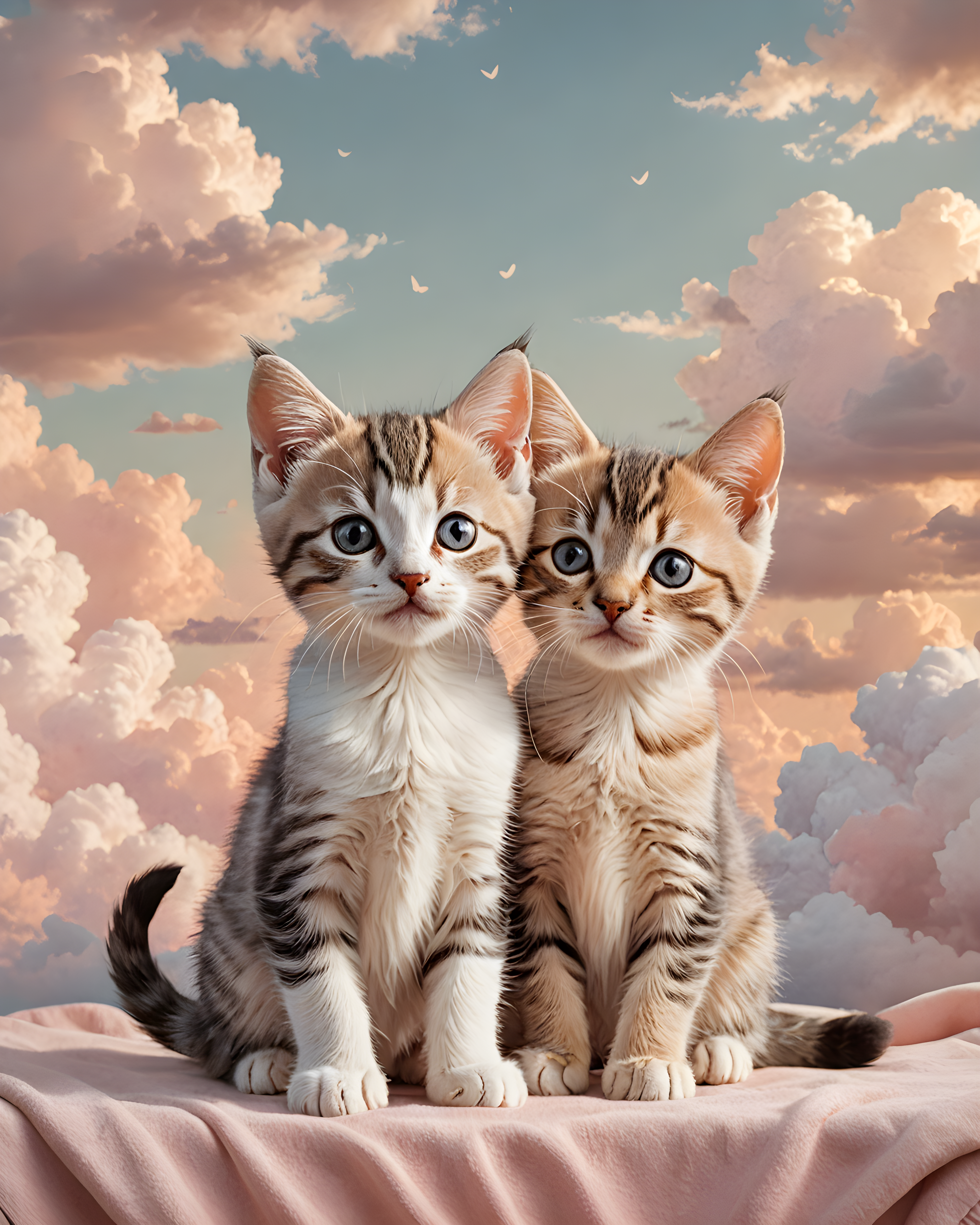 Kitten Couple — Nursery (Romantic)