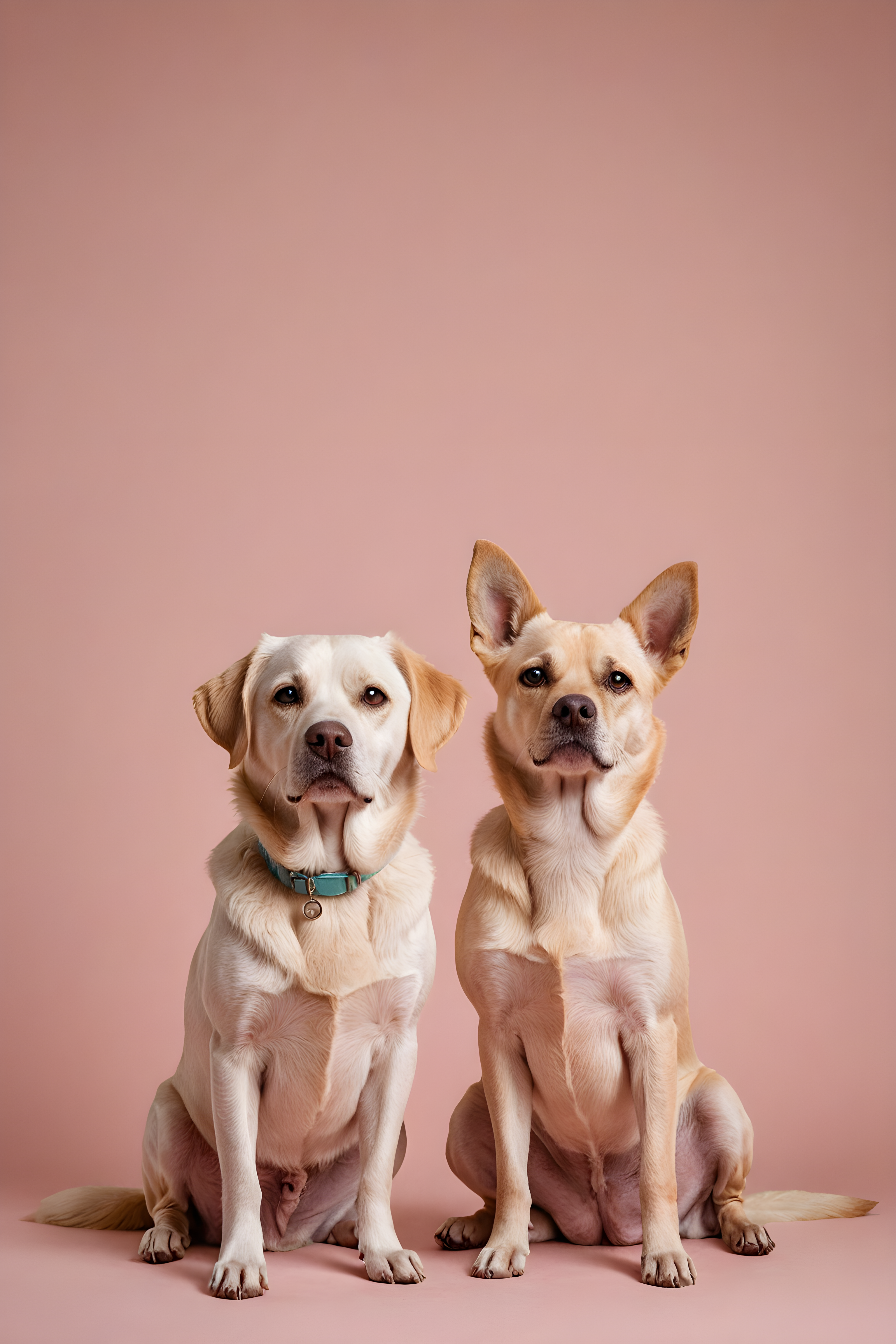 Matching Dog Pair — Modern Aesthetic (Savage)