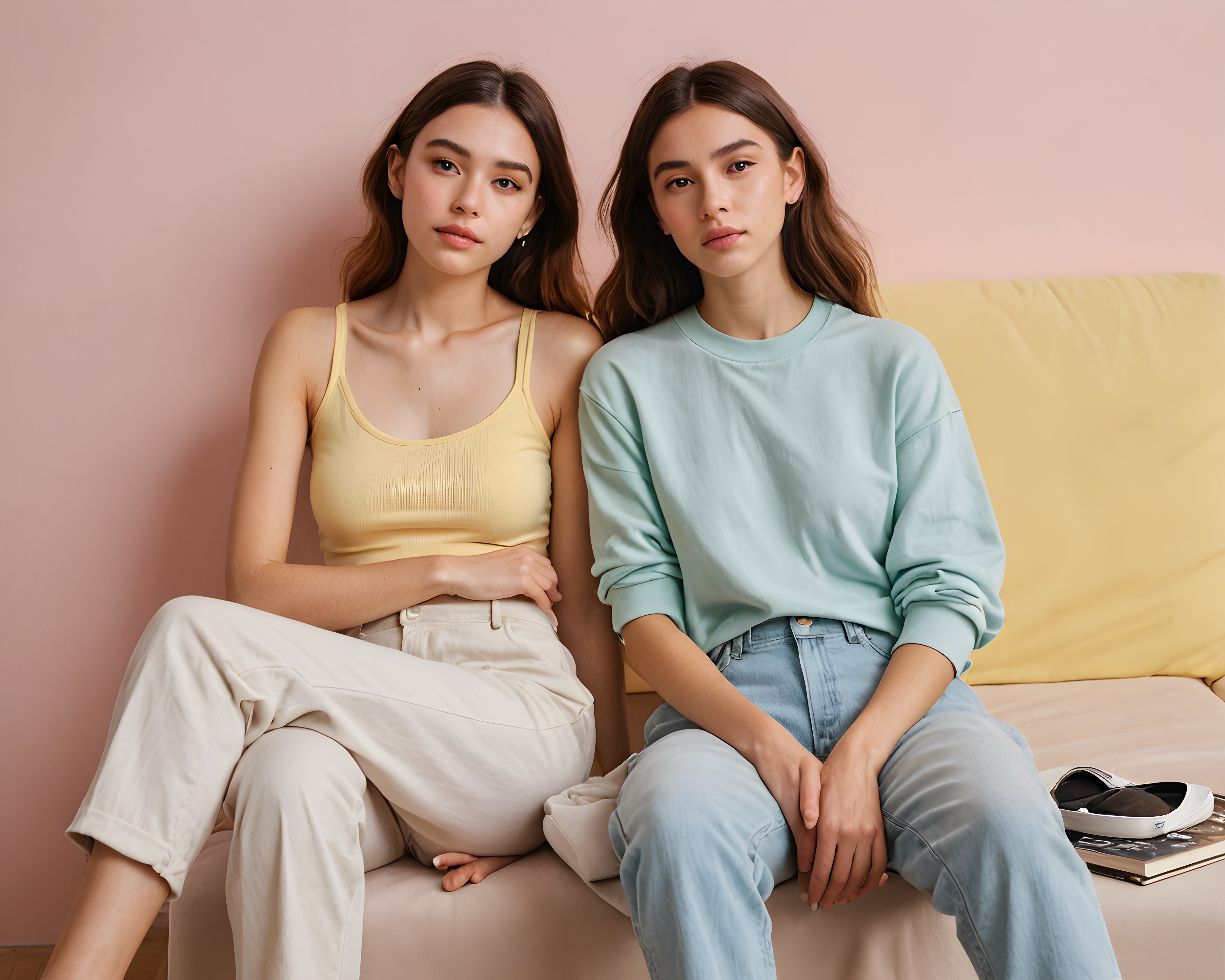 Siesta Pair — Modern Aesthetic (Energetic)