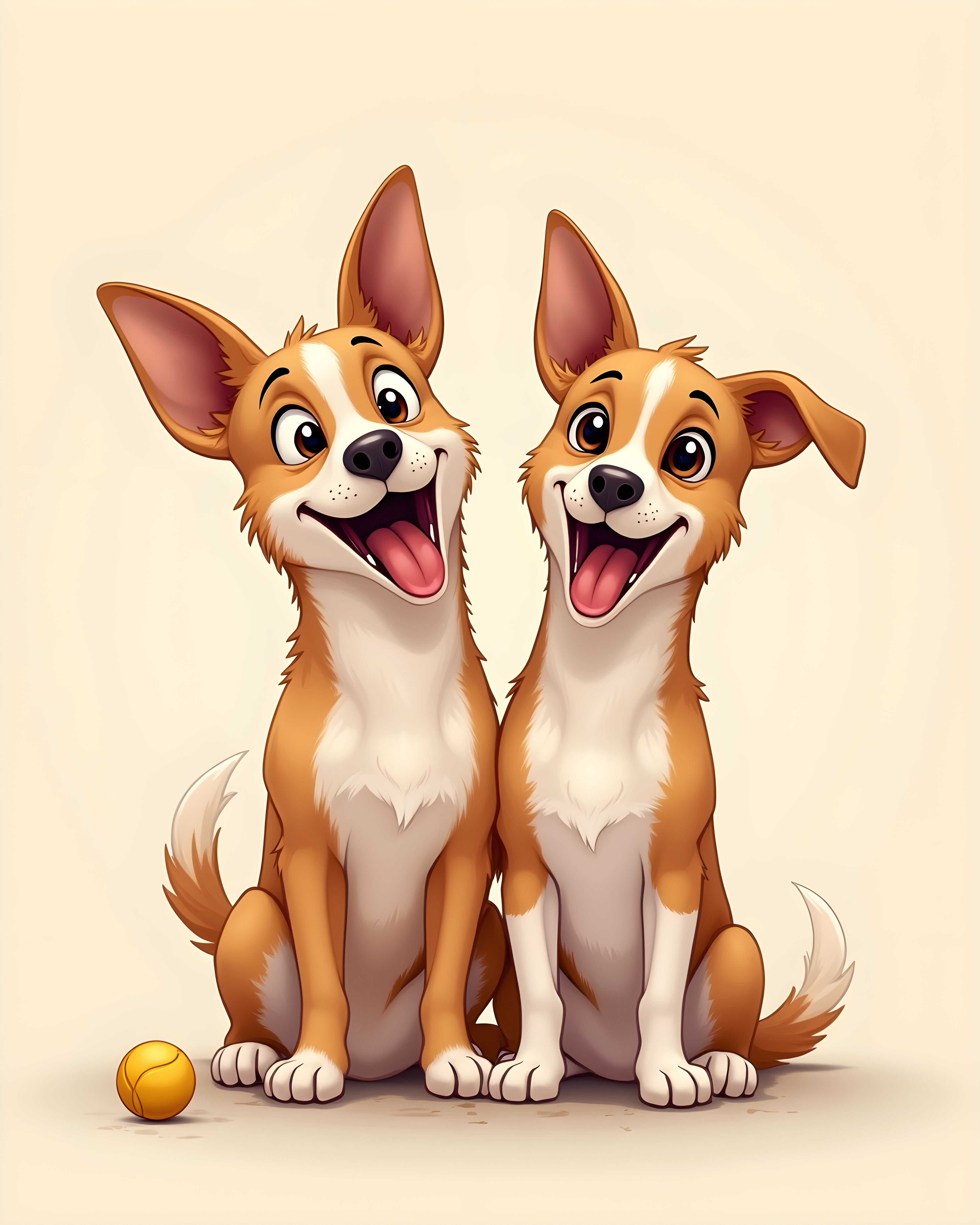 Snuggle Pair — Funny (Playful)
