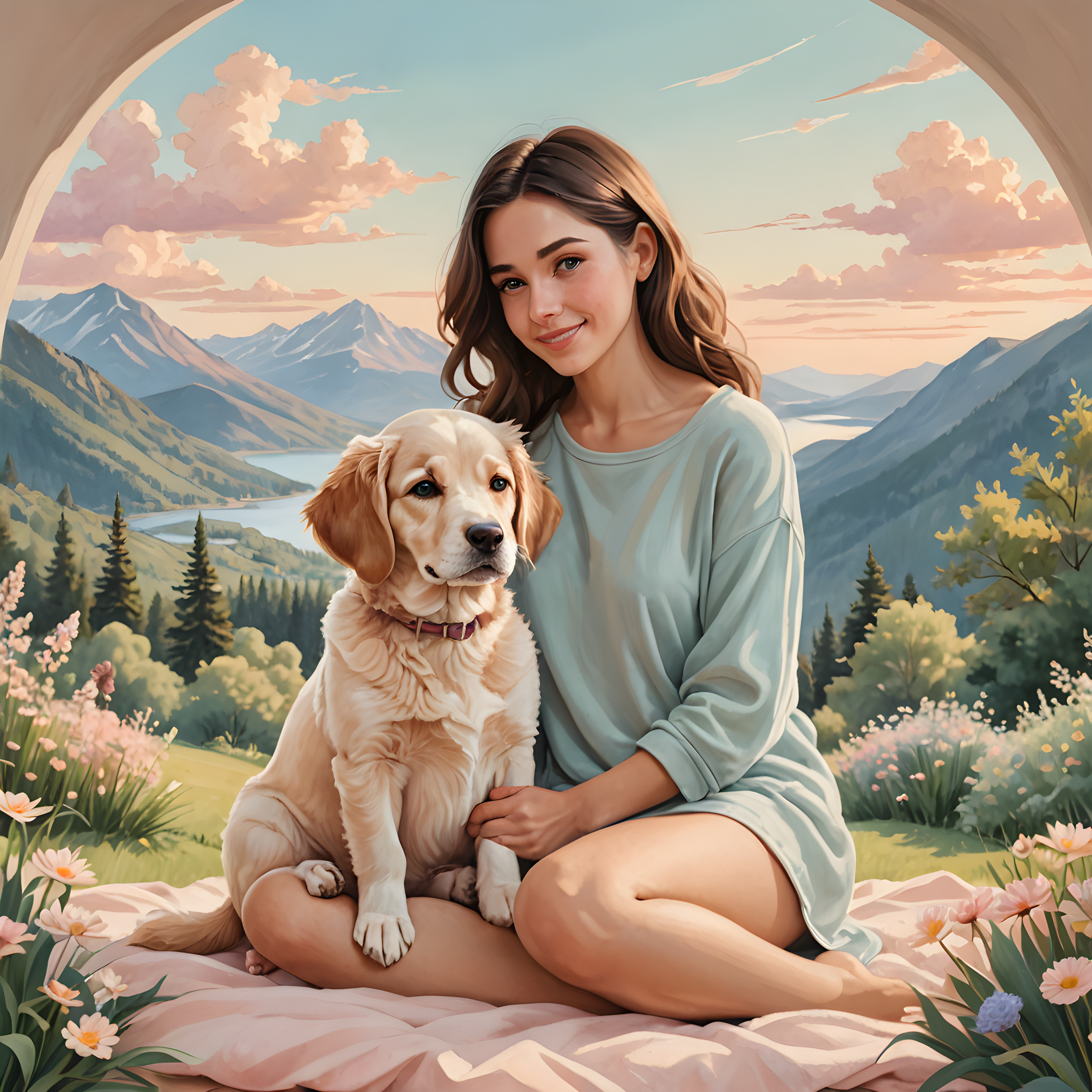 Snuggle Pair — Nursery (Romantic)