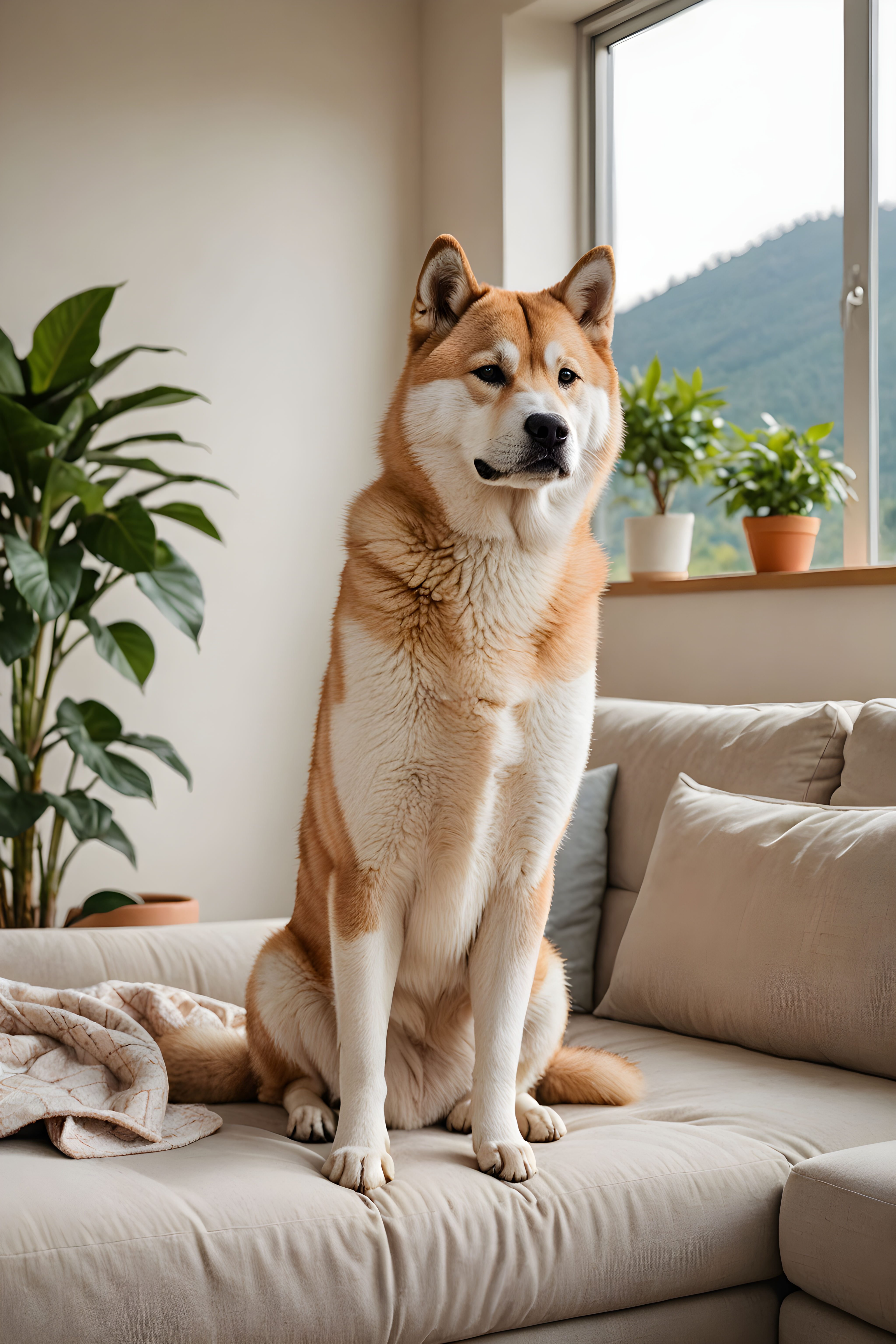 Akita — Modern Aesthetic (Lifestyle)