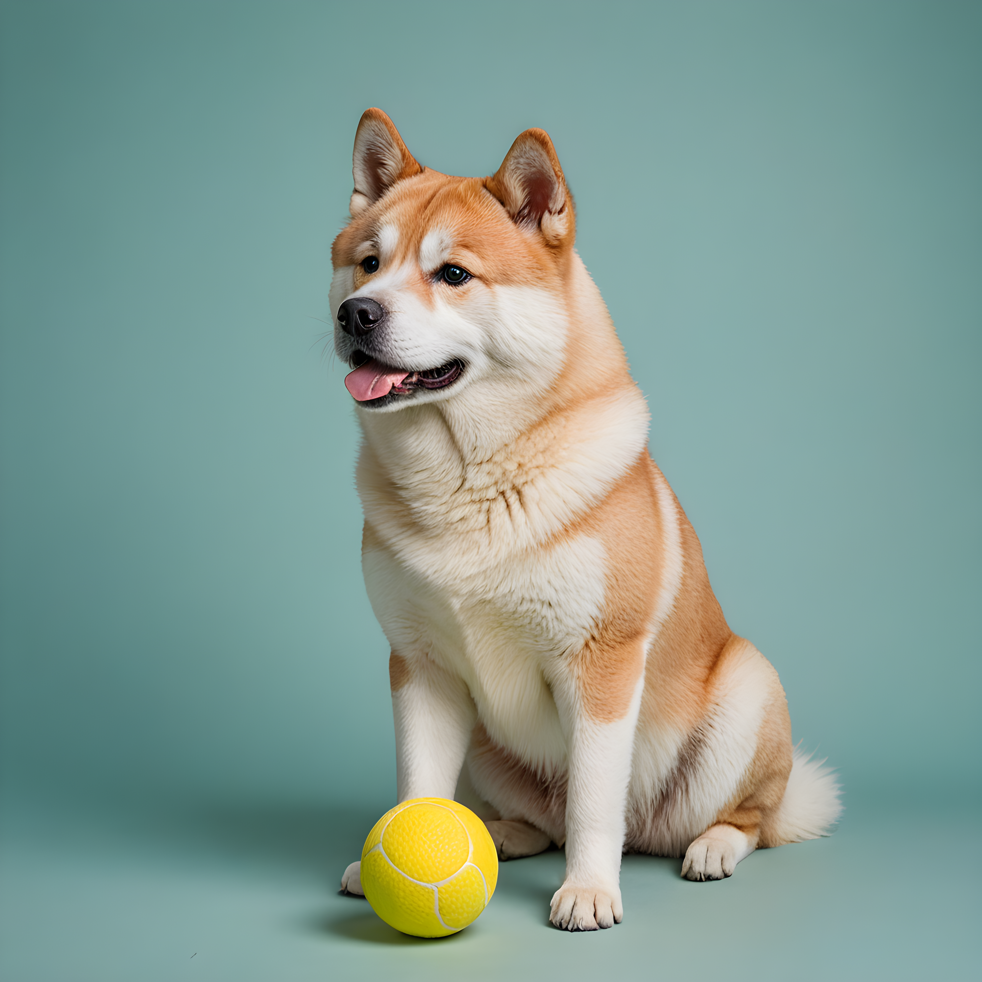 Akita — Modern Aesthetic (Playful)