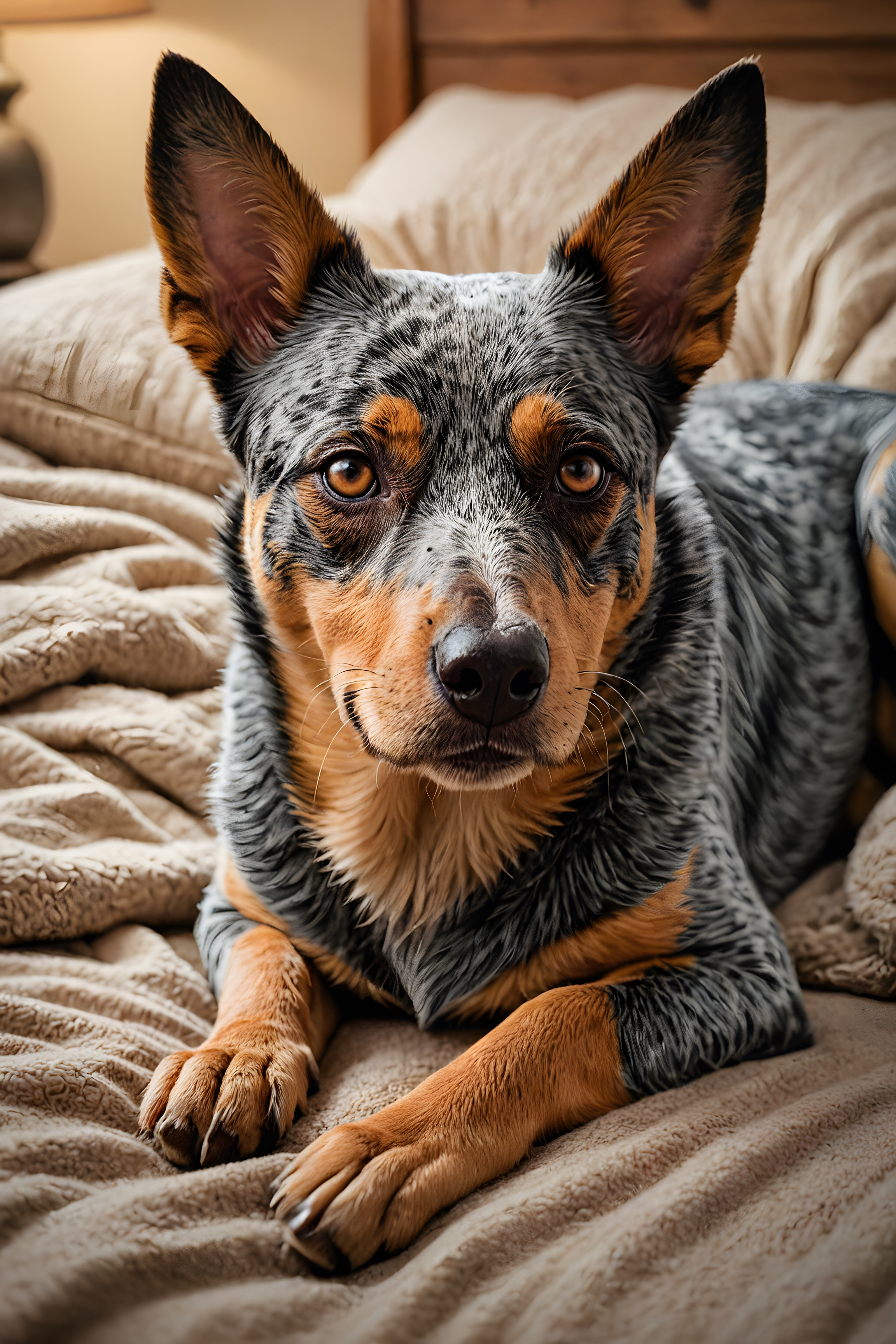 Australian Cattle Dog — Funny (Sleepy)