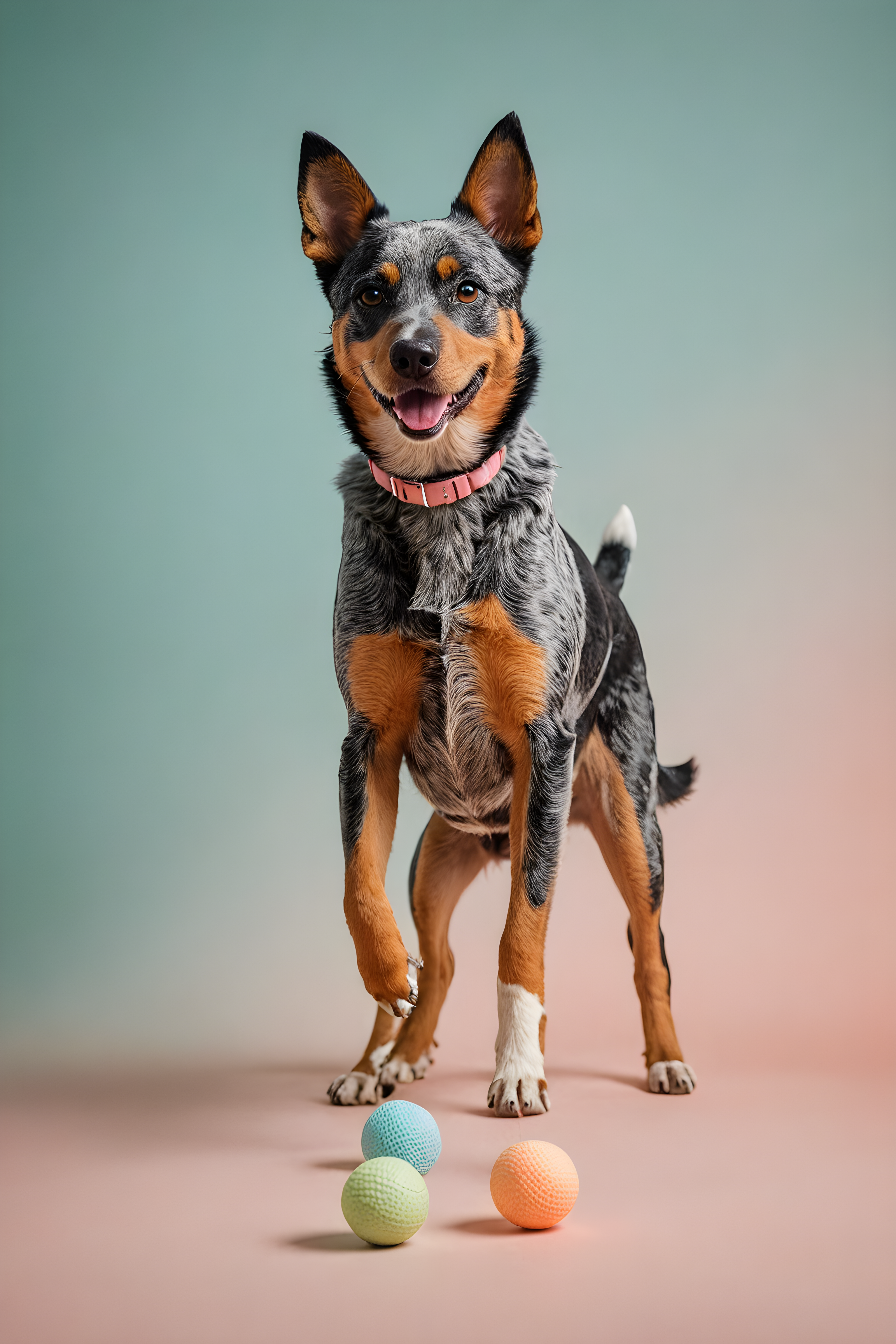 Australian Cattle Dog — Modern Aesthetic (Playful)