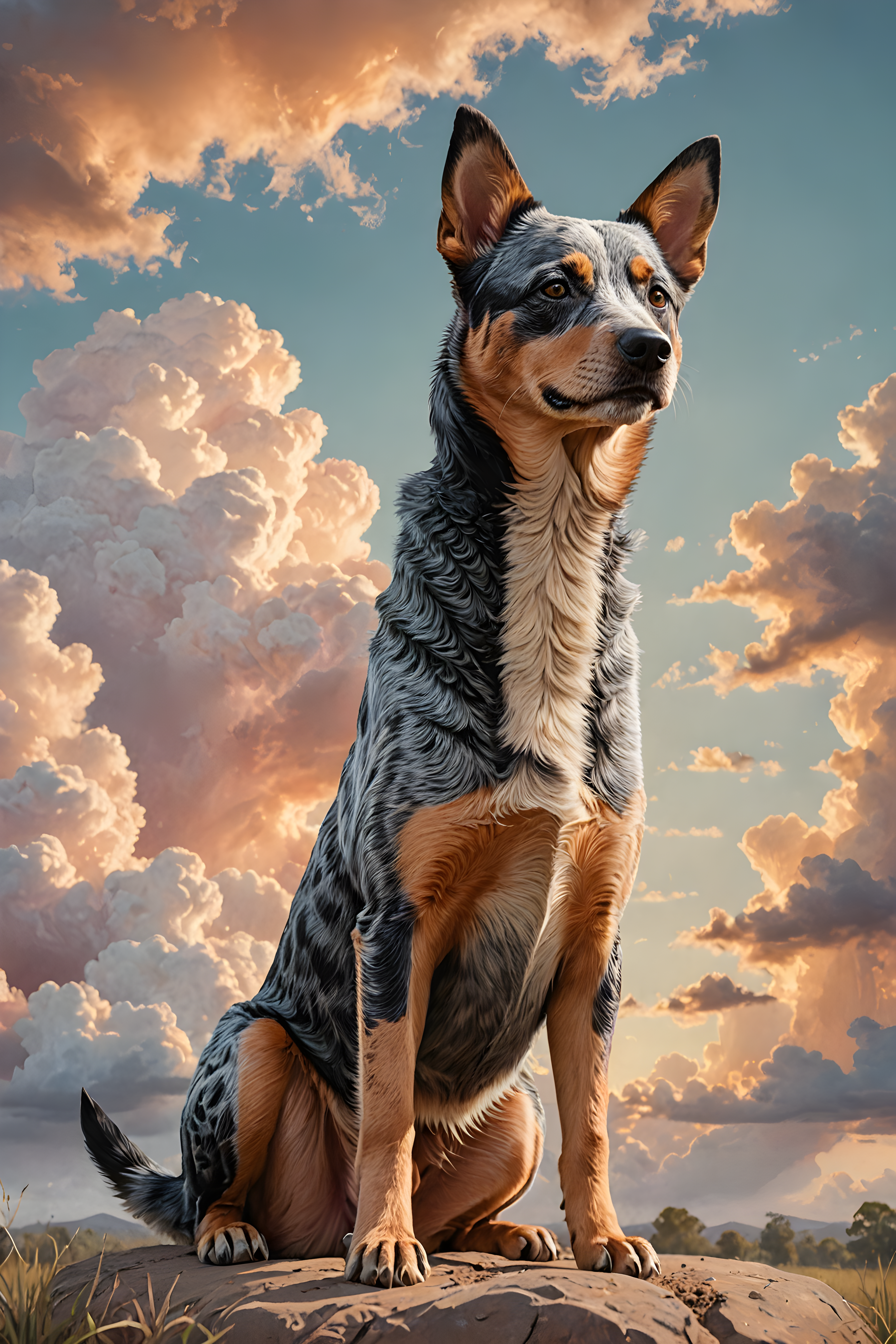 Australian Cattle Dog — Nursery (Motivational)