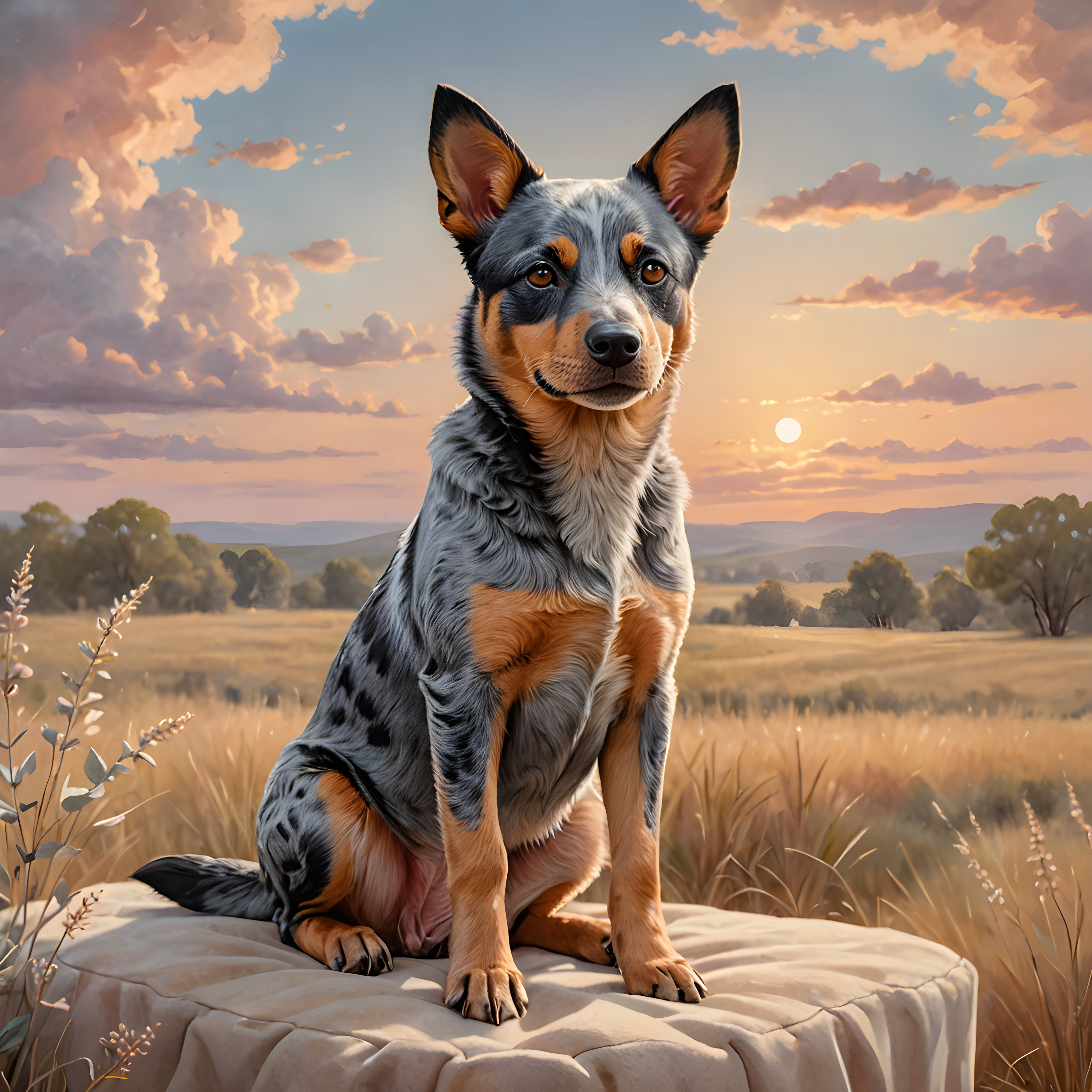Australian Cattle Dog — Nursery (Romantic)