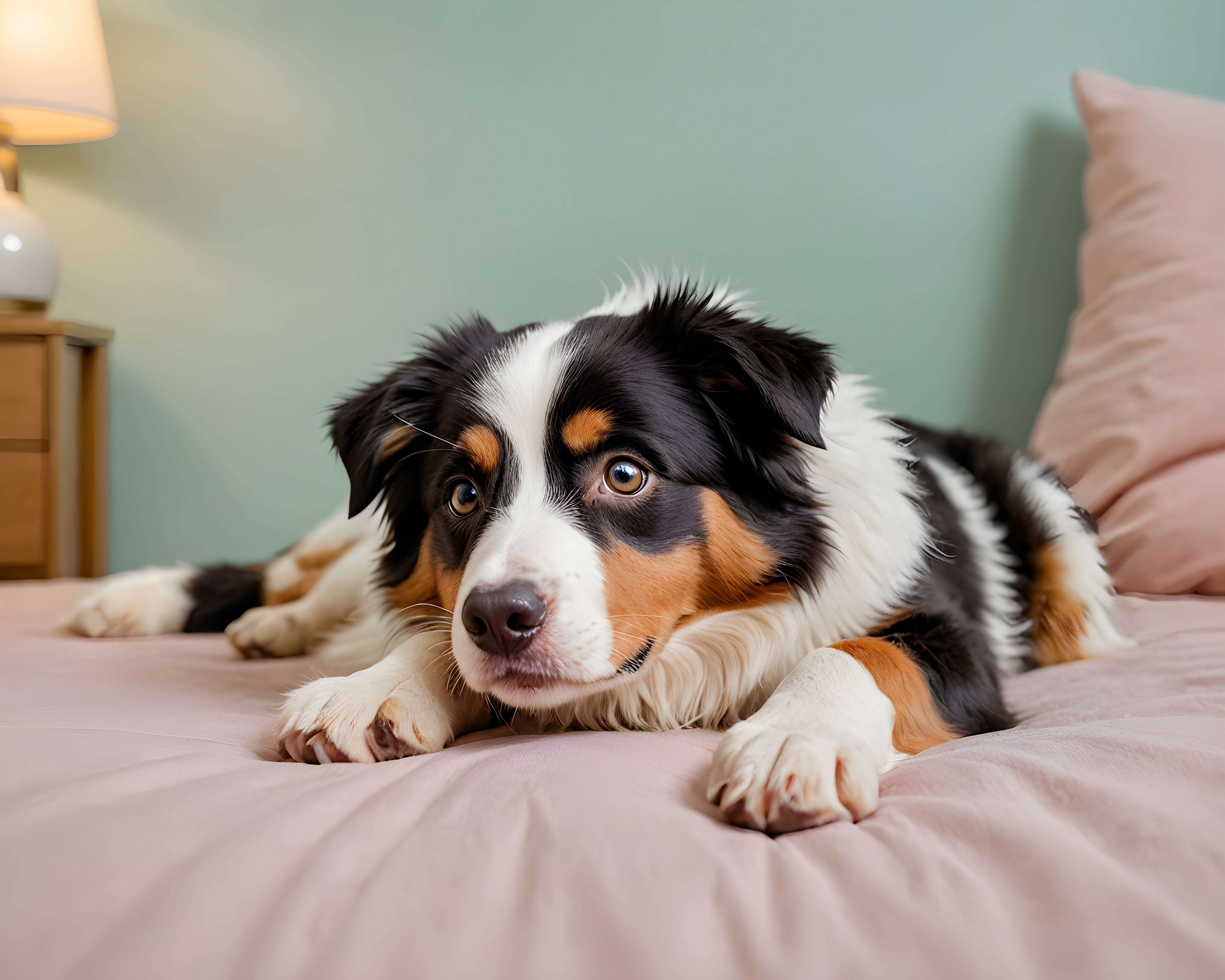 Australian Shepherd — Modern Aesthetic (Cute)