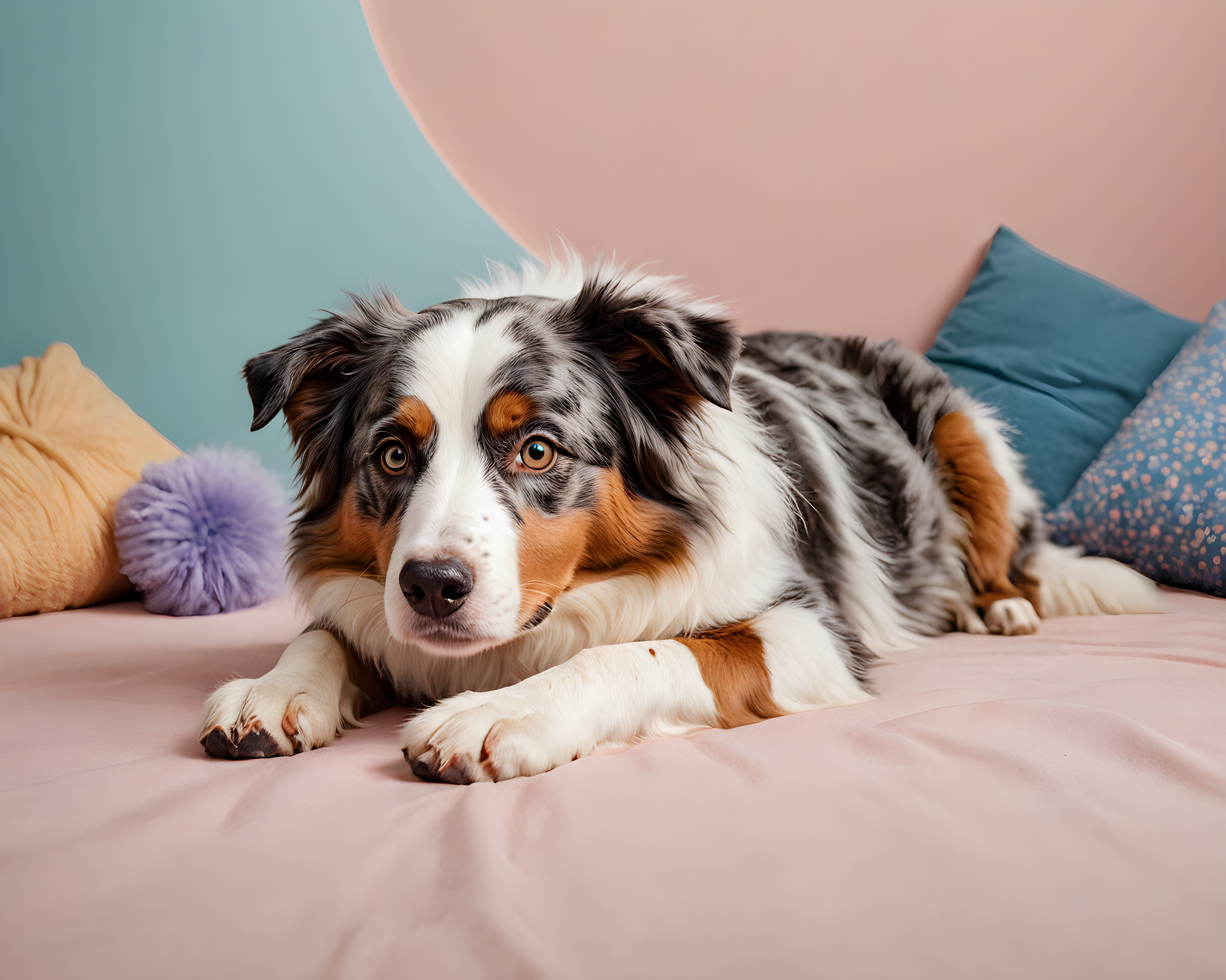 Australian Shepherd — Modern Aesthetic (Fantasy)