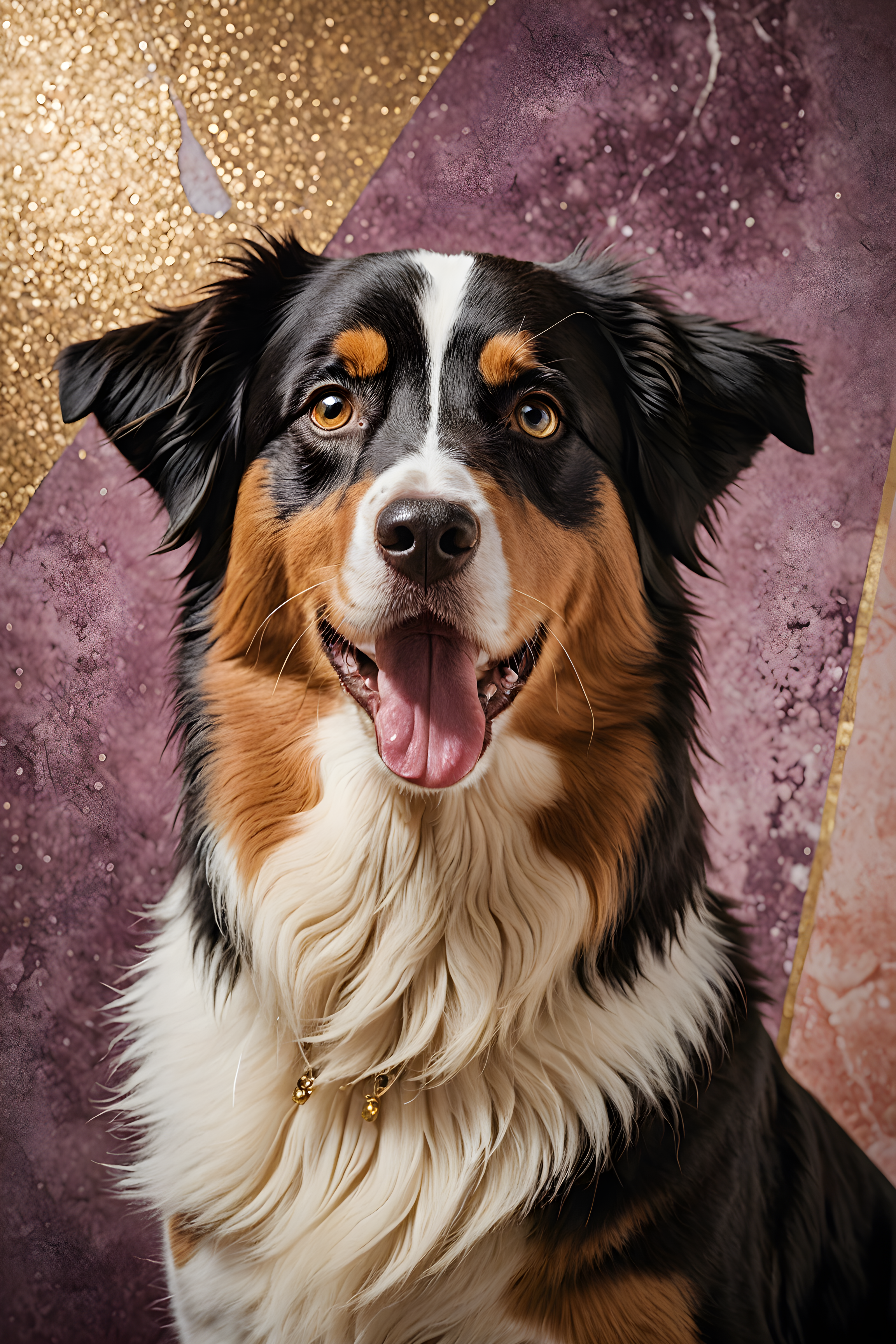 Australian Shepherd — Retro (Luxury)