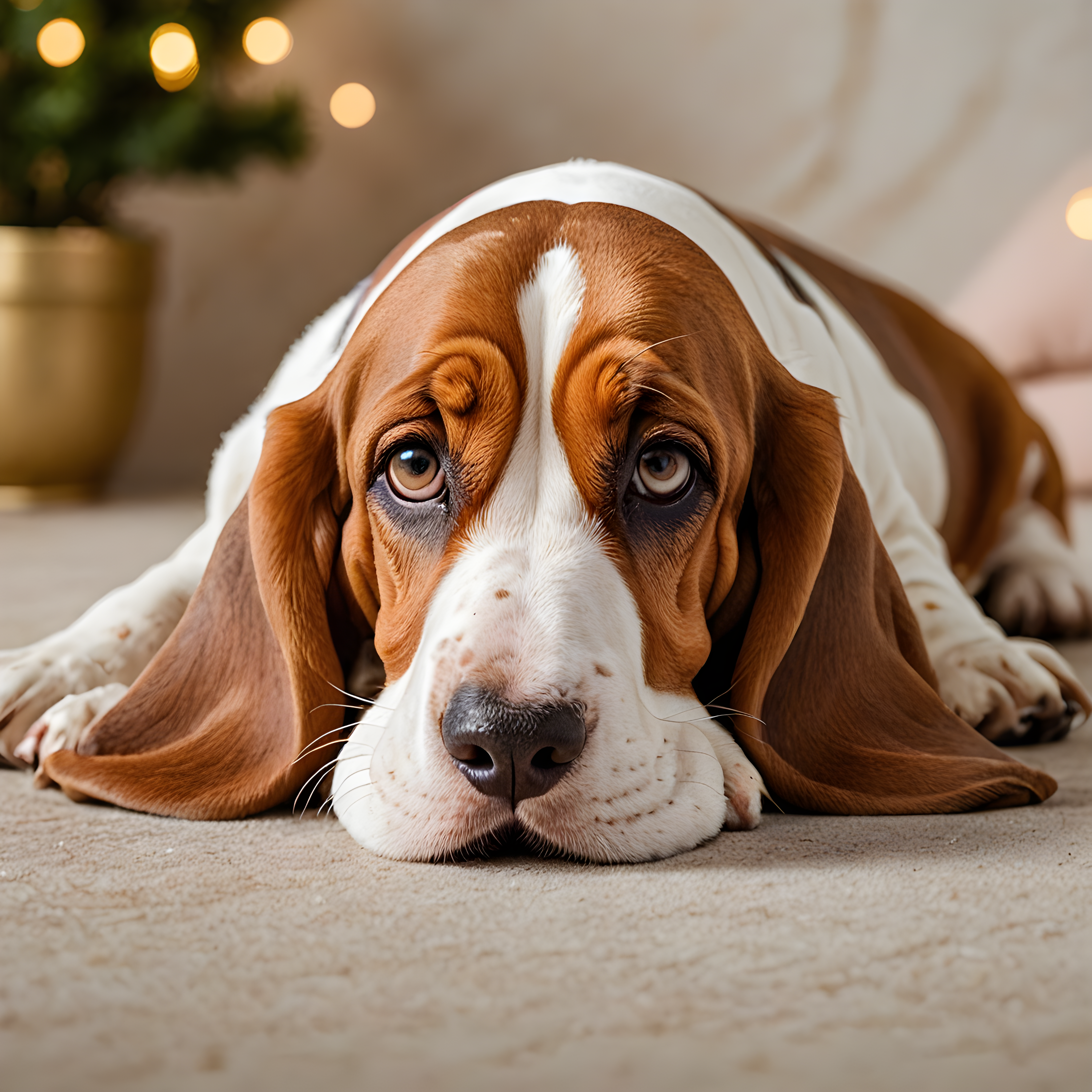 Basset Hound — Cartoon / Kawaii (Luxury)