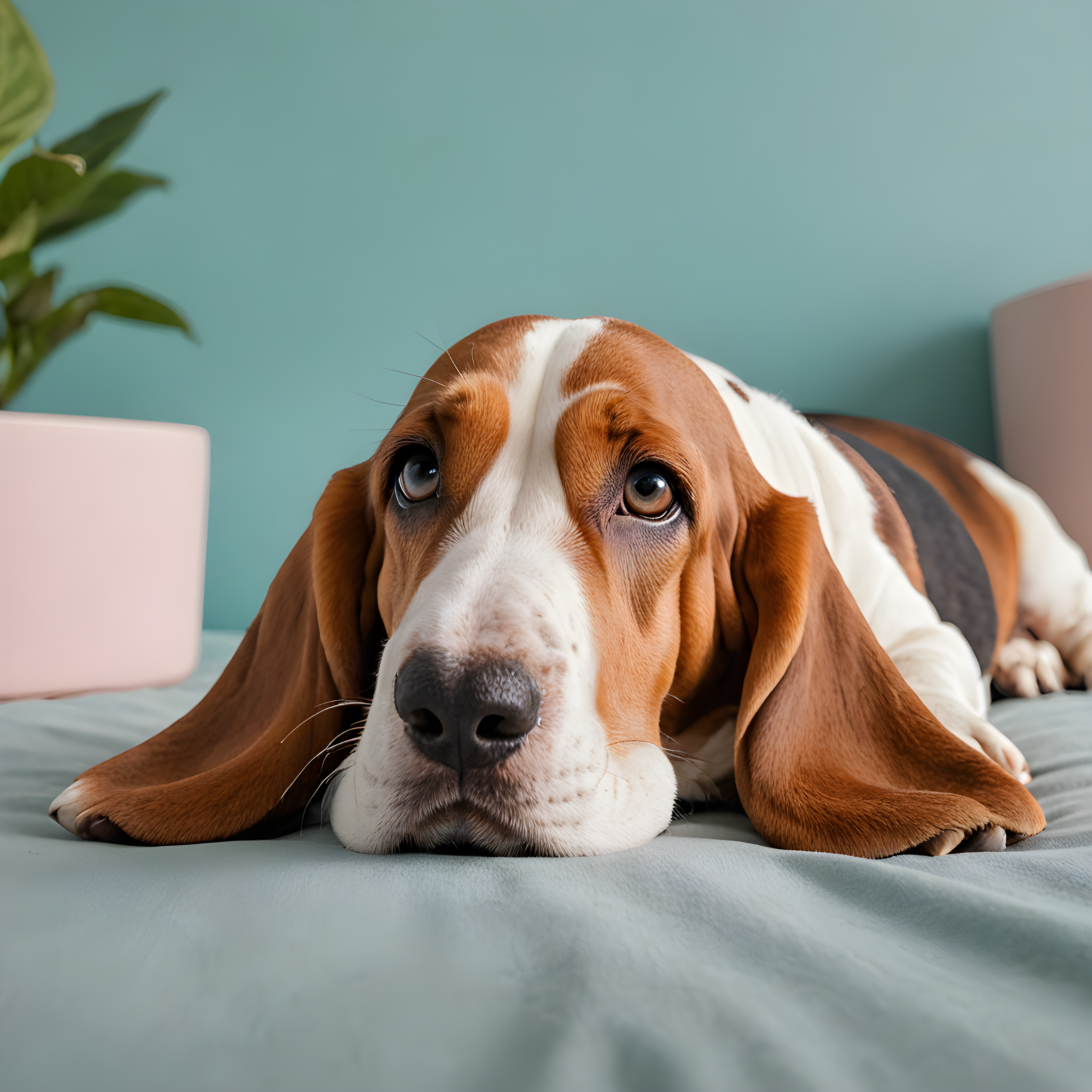 Basset Hound — Modern Aesthetic (Cute)