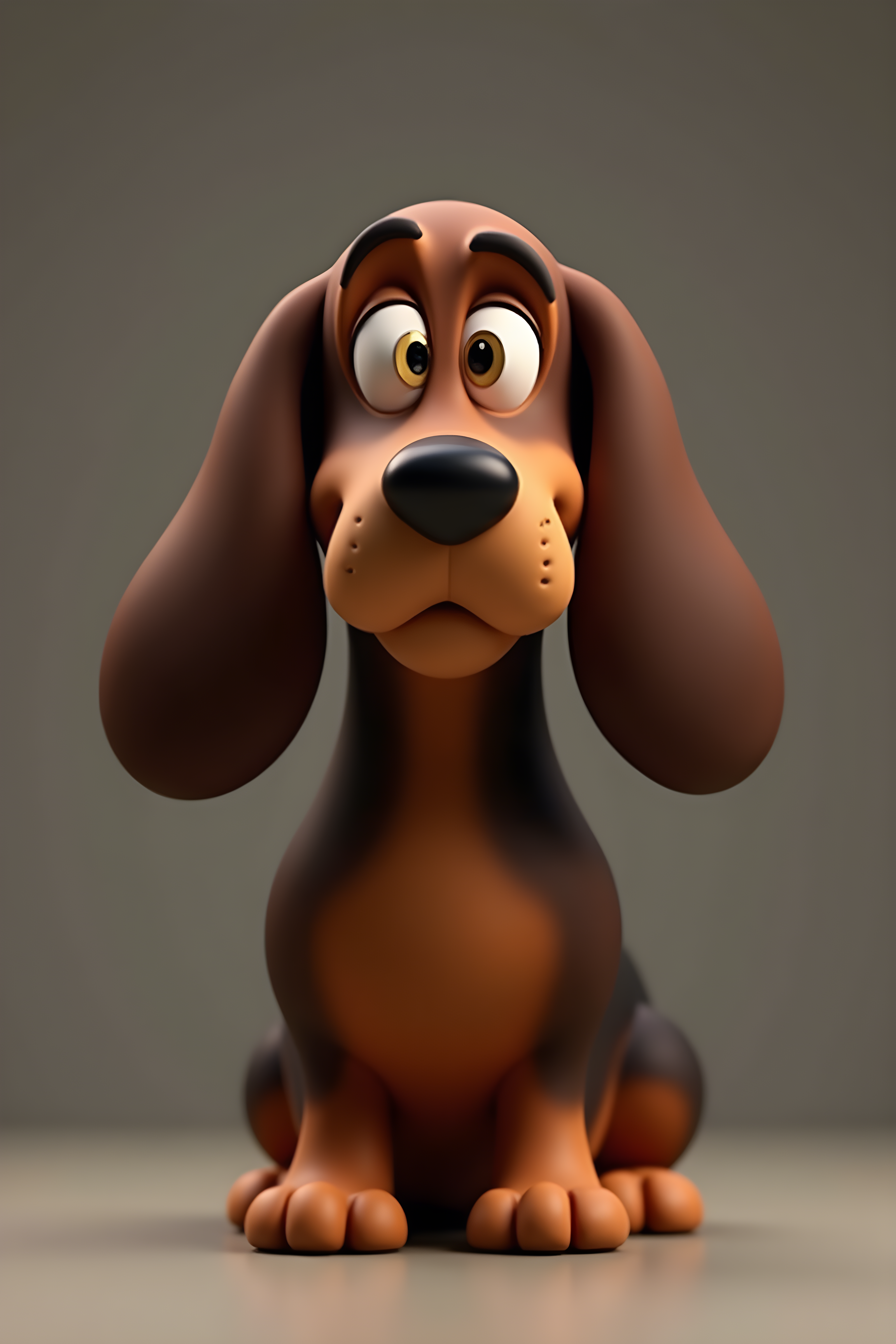 Basset Hound — 3D Render (Savage)