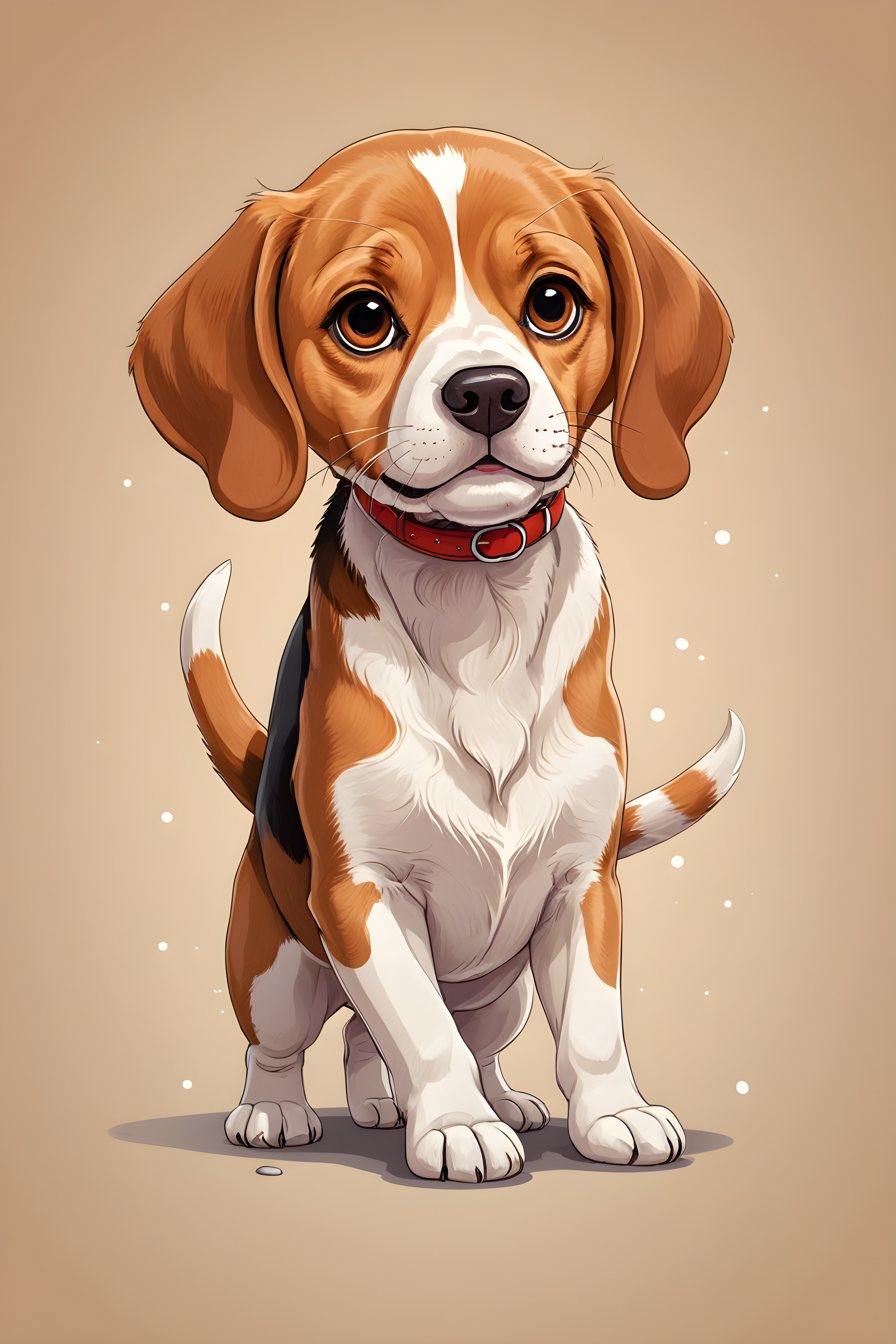 Beagle — Cartoon / Kawaii (Playful)