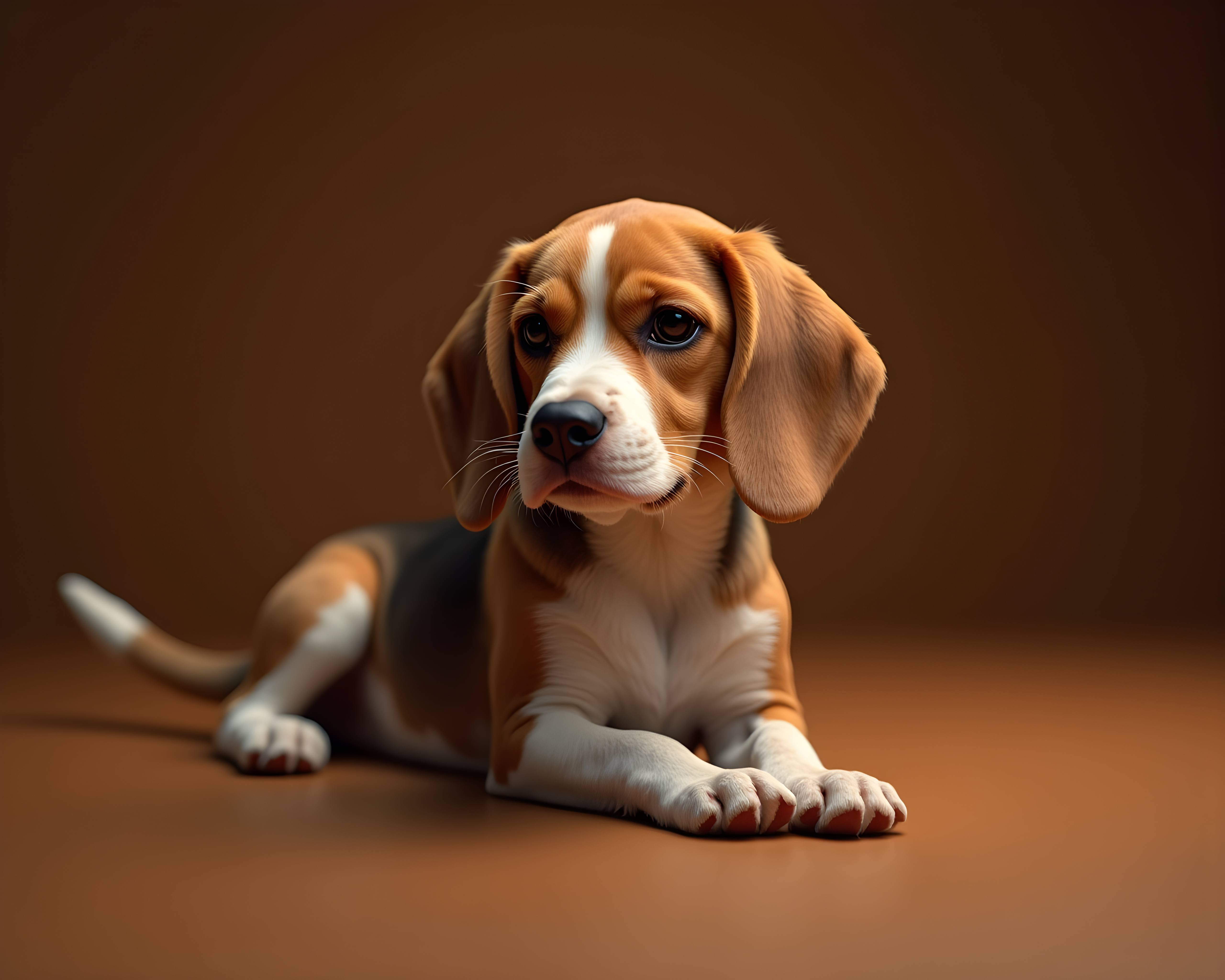 Beagle — Hyper-Realistic (Romantic)