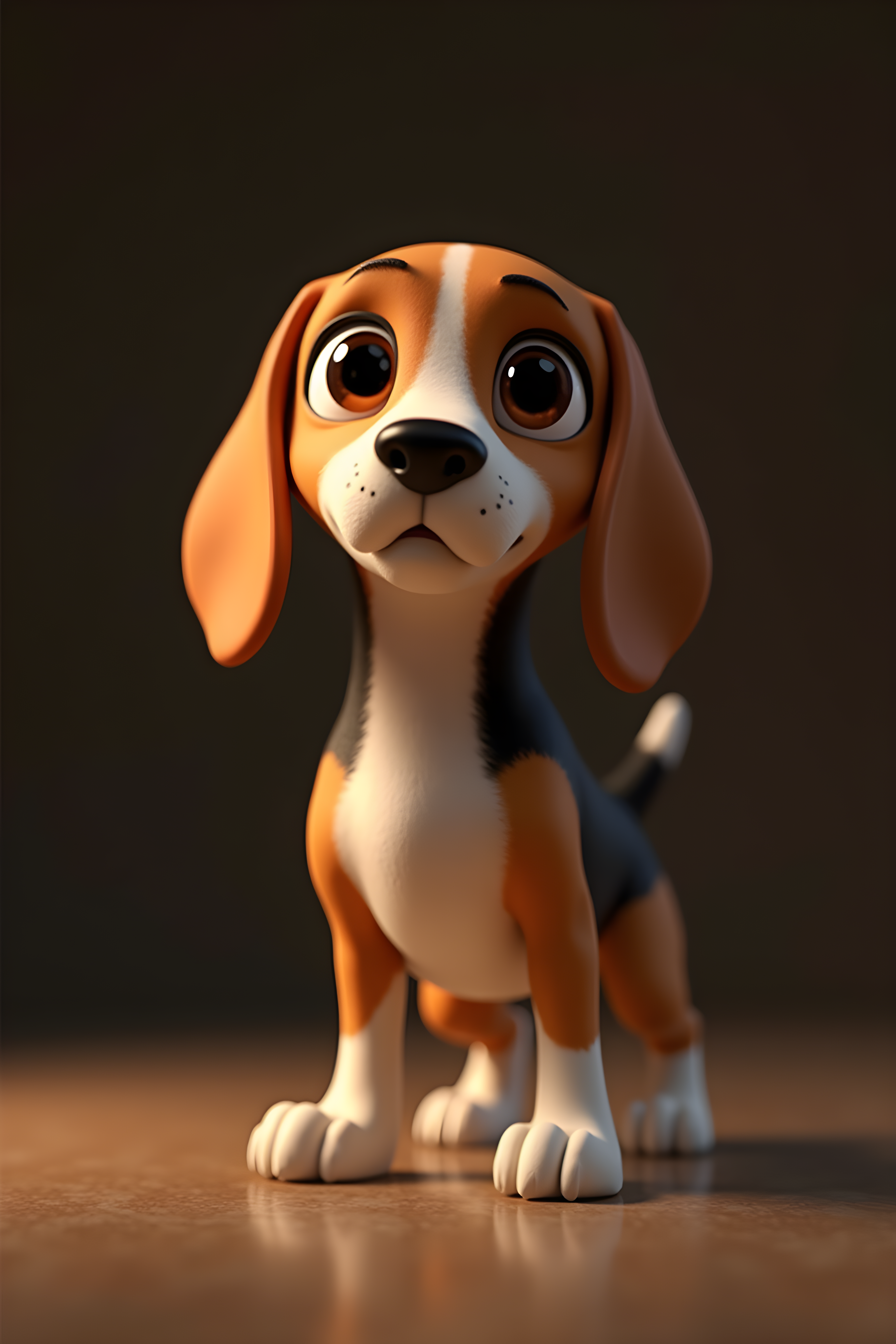 Beagle — 3D Render (Luxury)