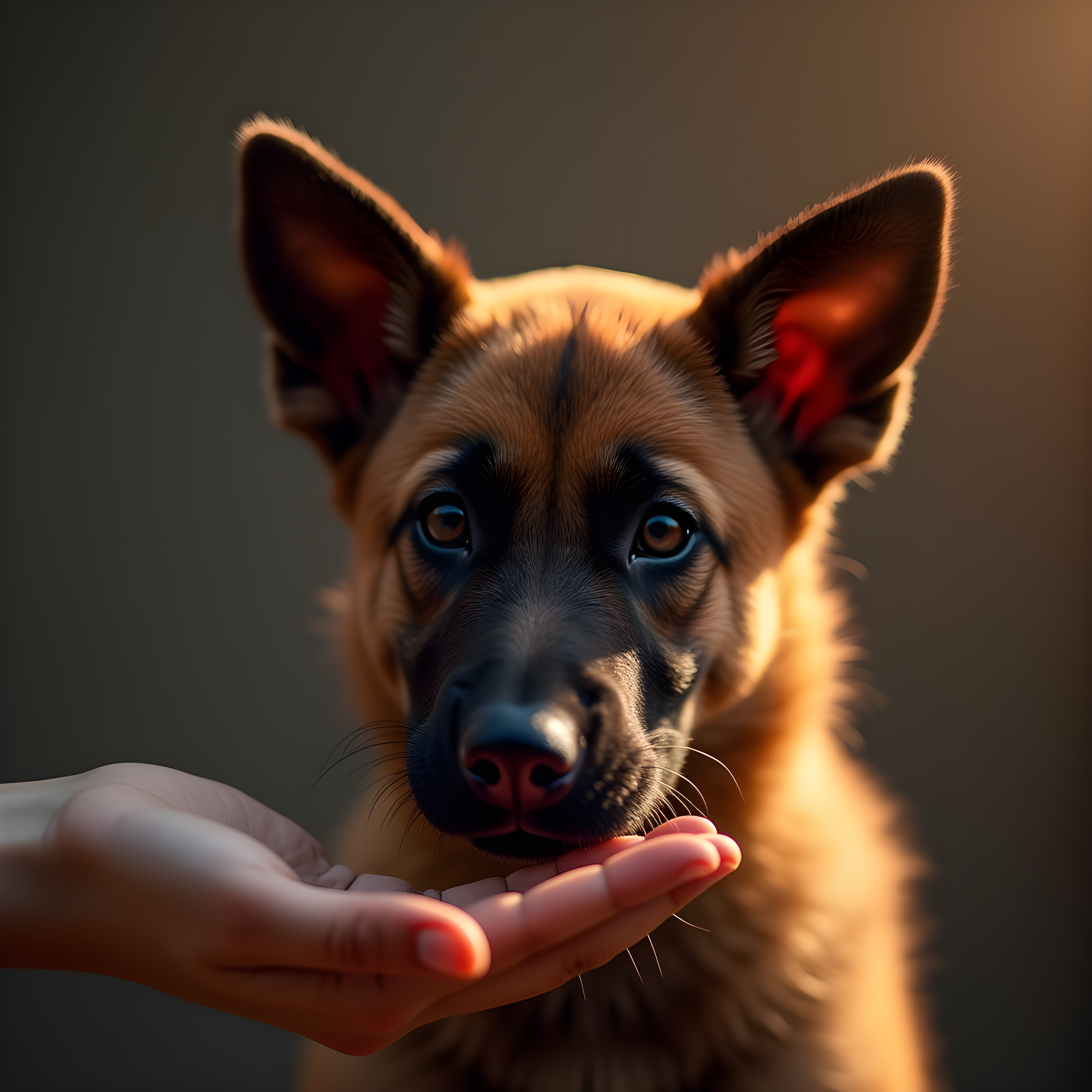 Belgian Malinois — Hyper-Realistic (Cute)