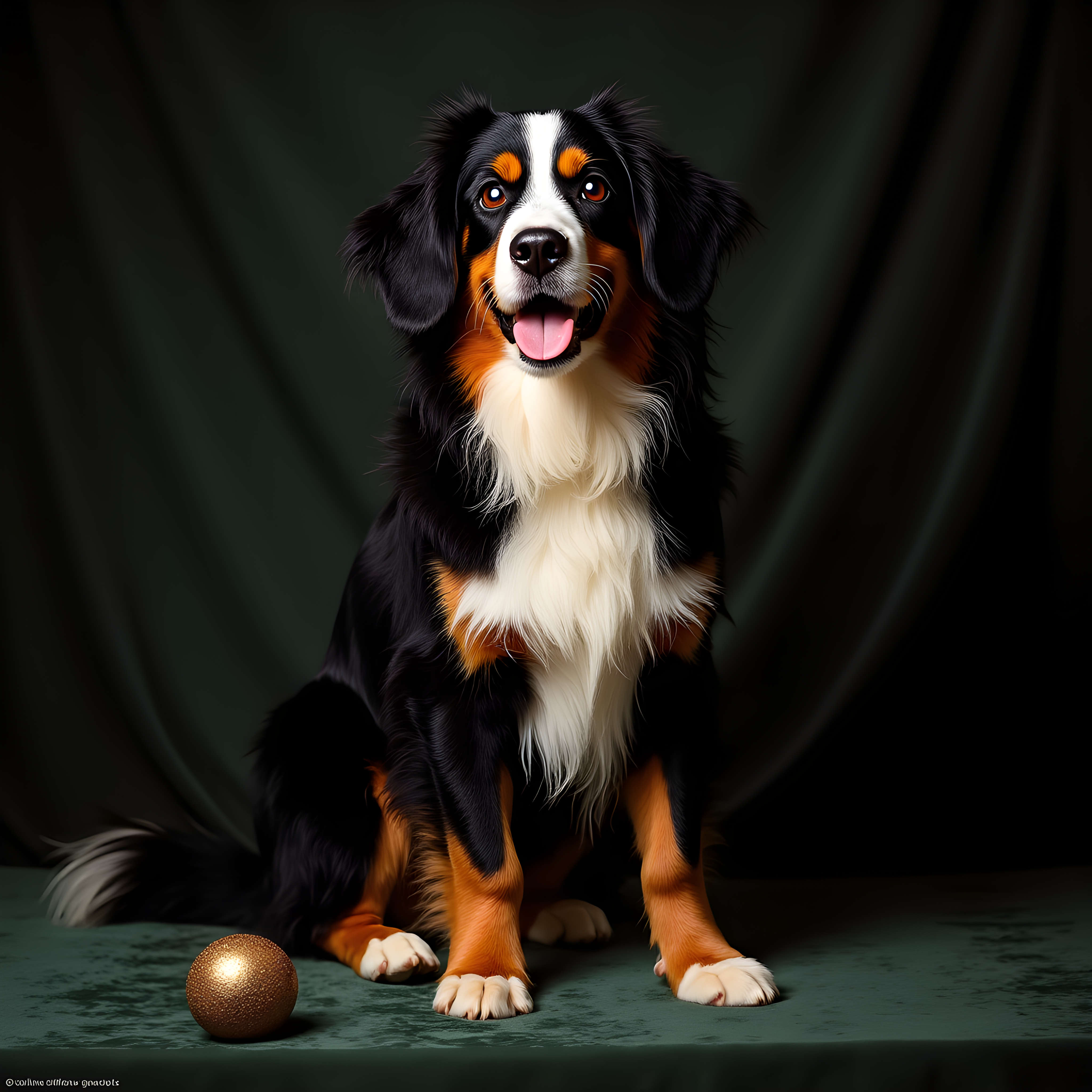 Bernese Mountain Dog — Luxury (Playful)