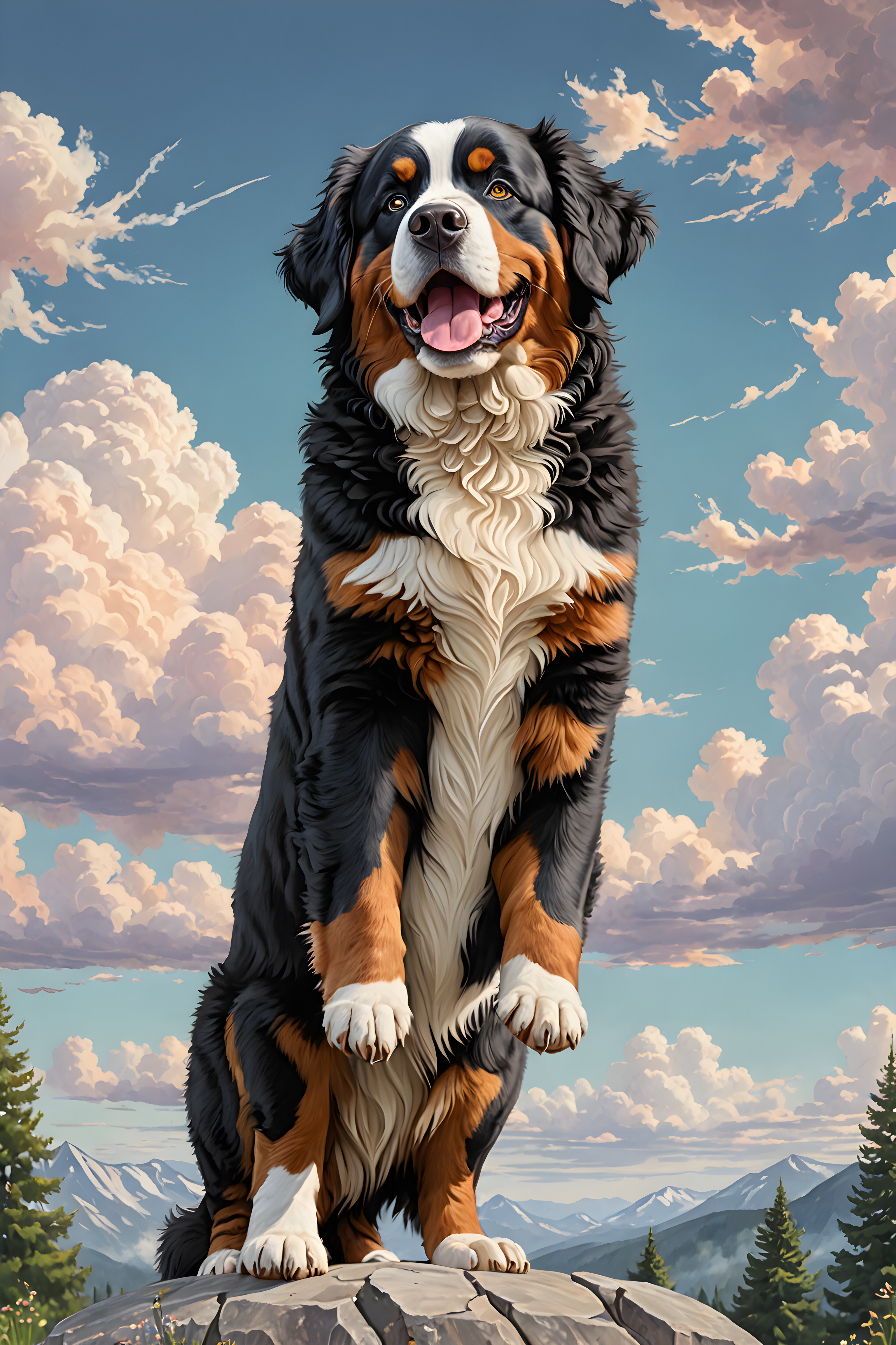 Bernese Mountain Dog — Nursery (Funny)