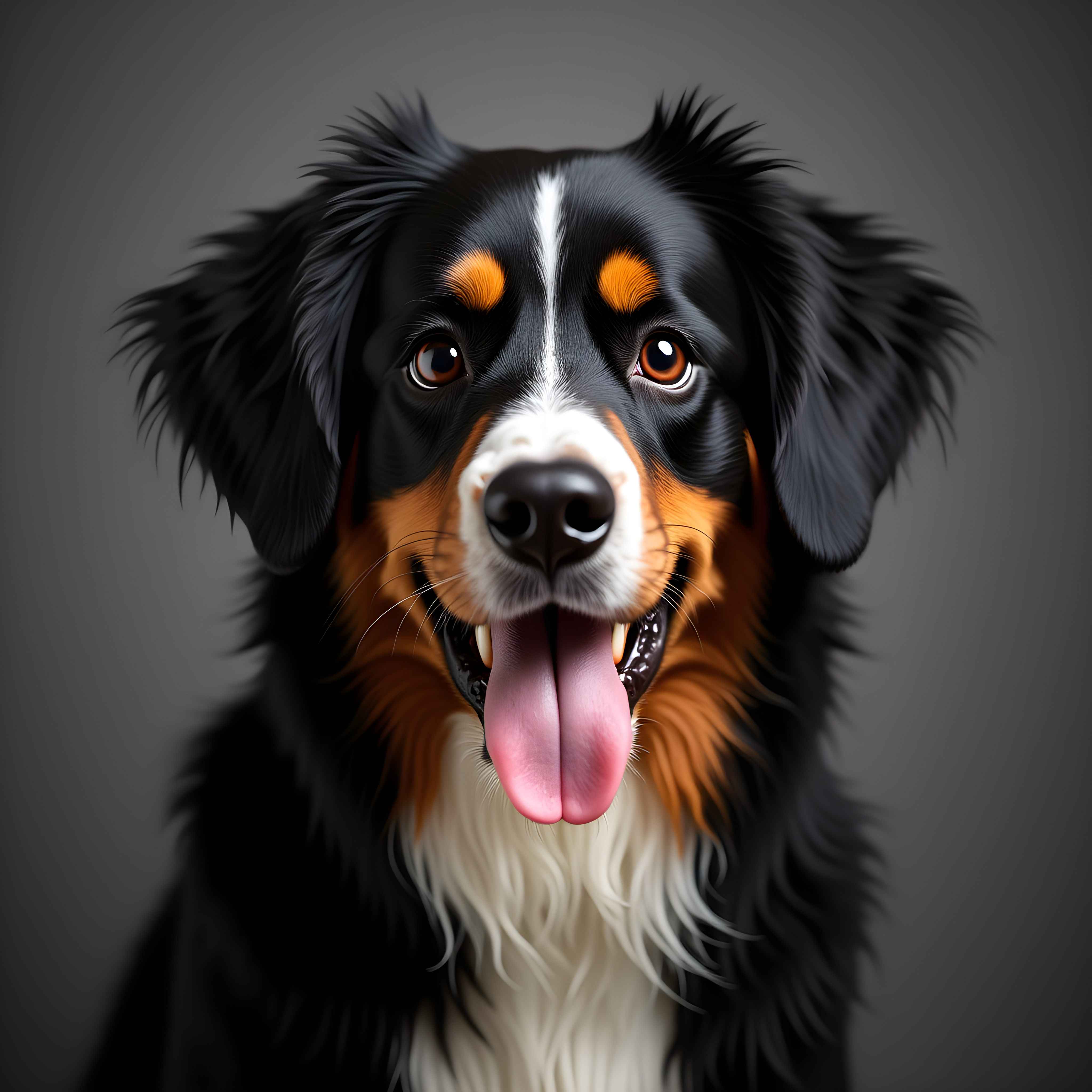 Bernese Mountain Dog — Realistic (Funny)
