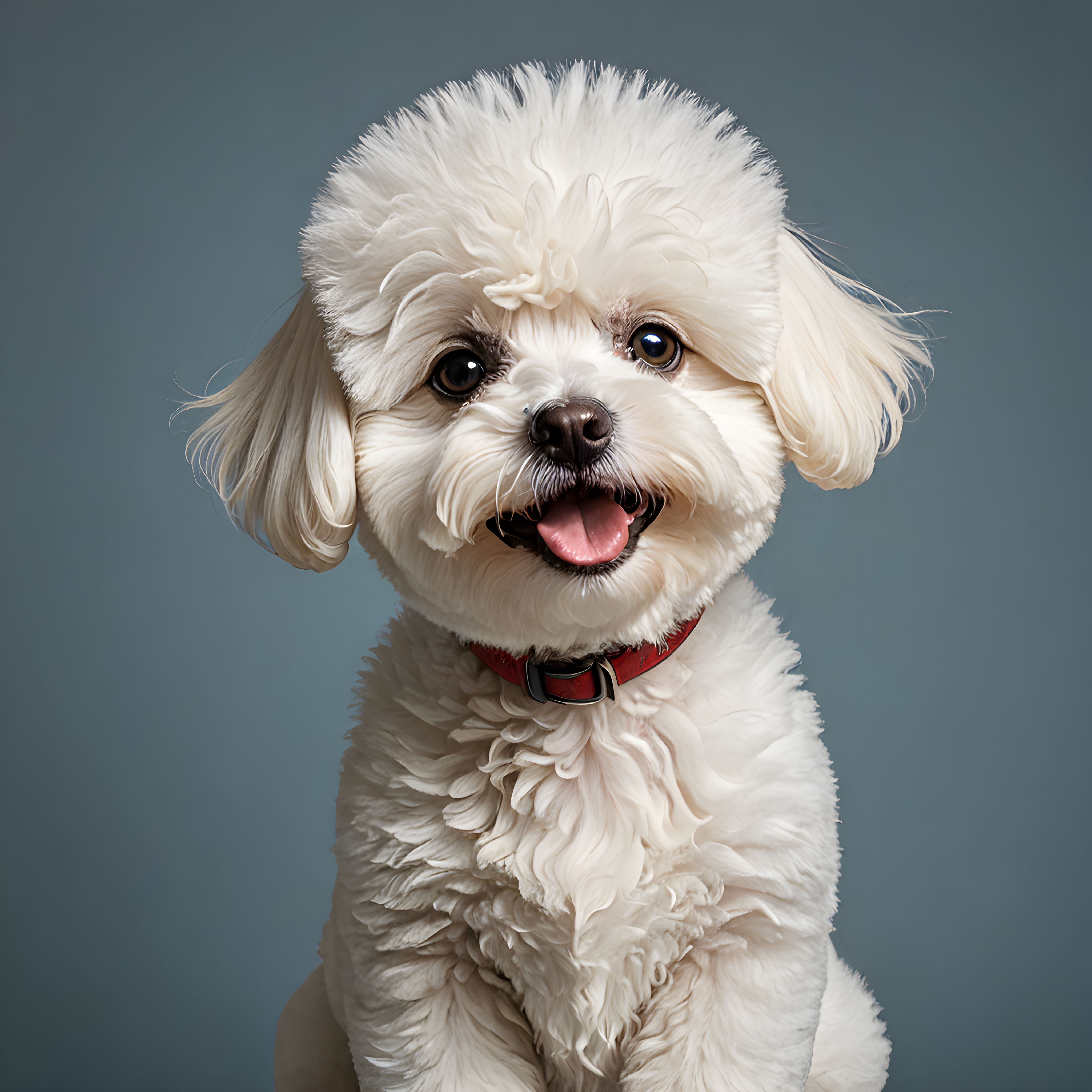 Bichon Frise — Line Art (Funny)